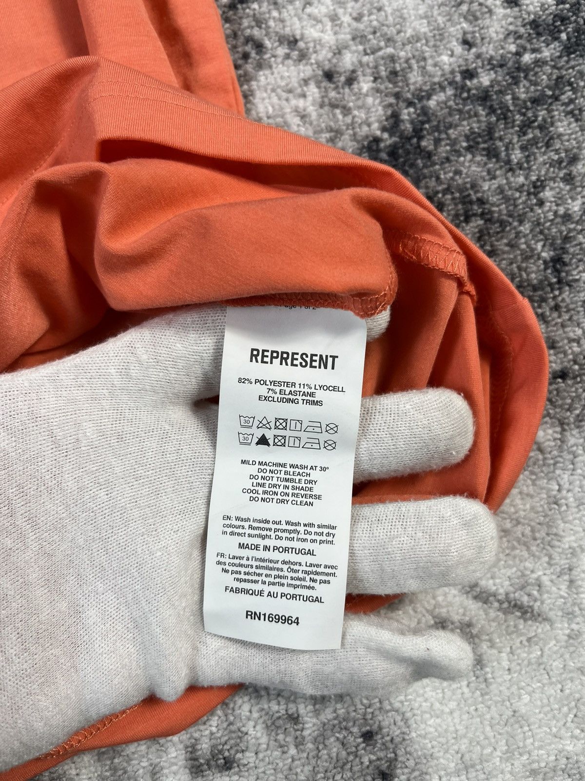 Represent Clo. Represent 247 Orange Sleeveless Tee Made in Portugal Size US S / EU 44-46 / 1 - 5 Thumbnail