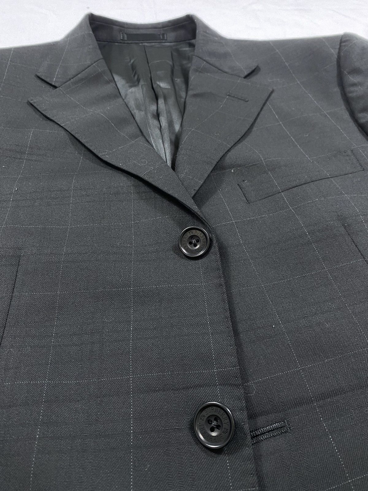 Burberry Vintage Burberry’s Suit Double Blazer Size 38R - 12 Thumbnail