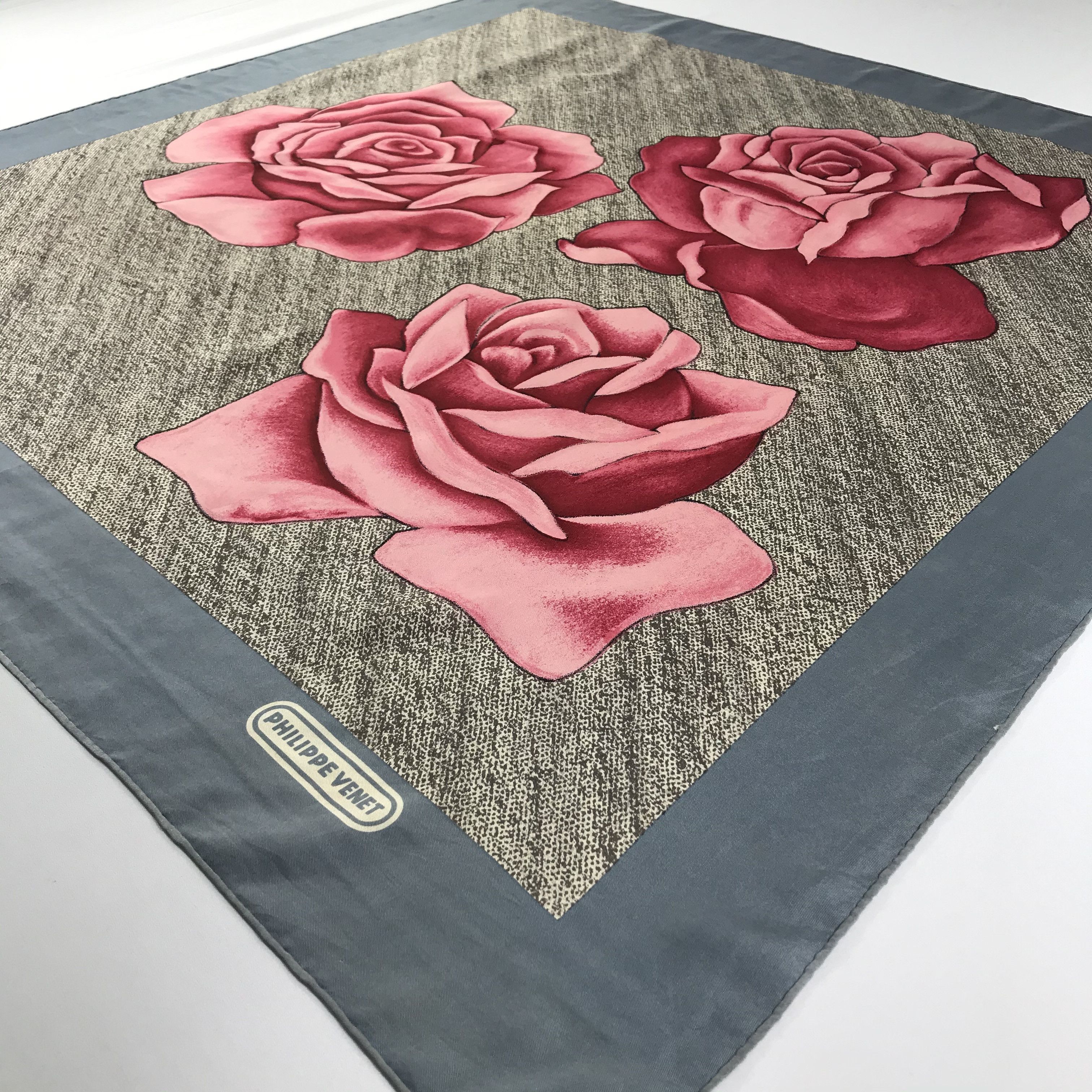 Vintage Vintage Philippe Silk Scarf Size ONE SIZE - 3 Thumbnail