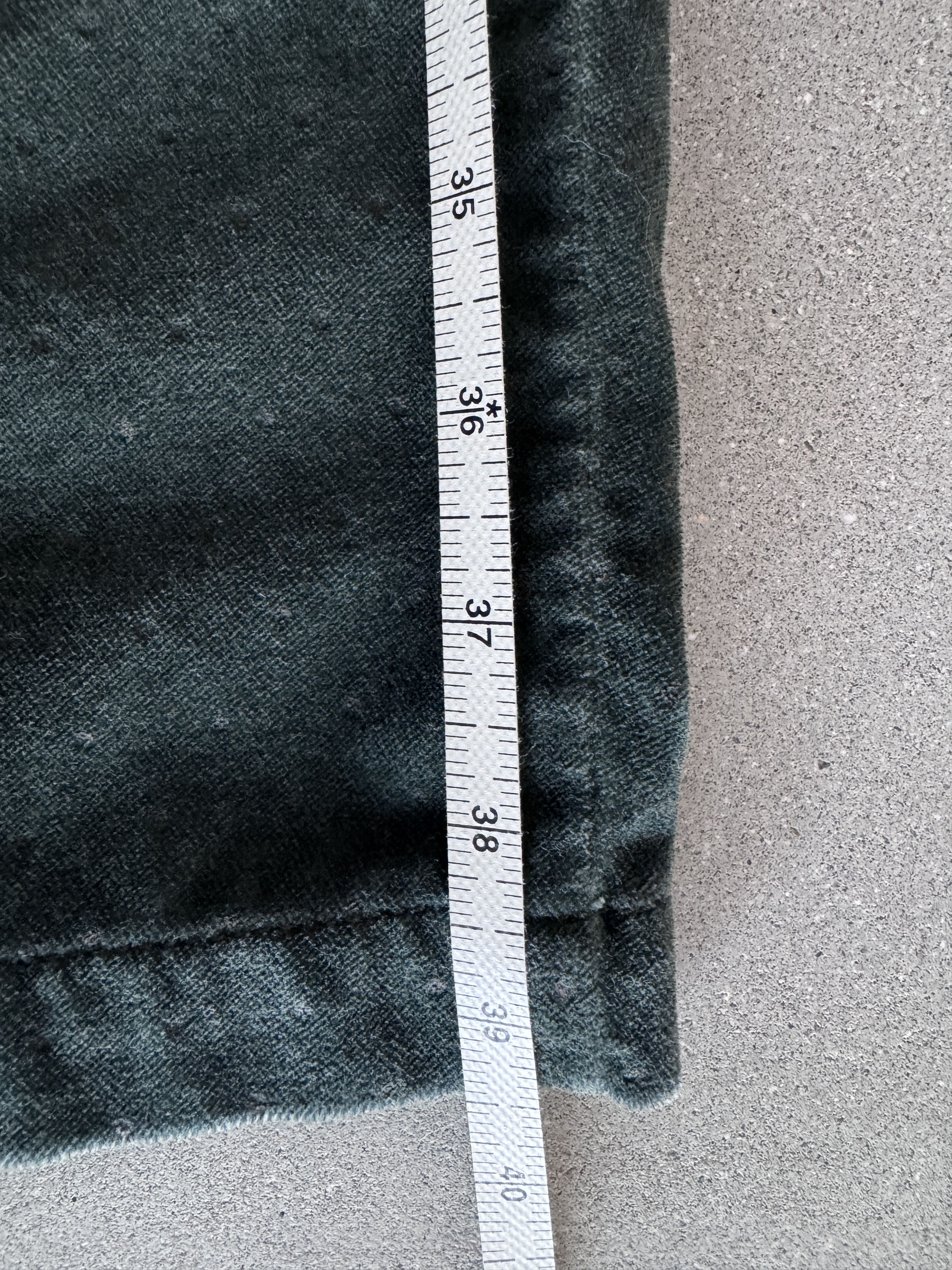 Massimo Alba MASSIMO ALBA - Thick green slacks with yellow dot motif Size US 40 / EU 56 - 6 Thumbnail