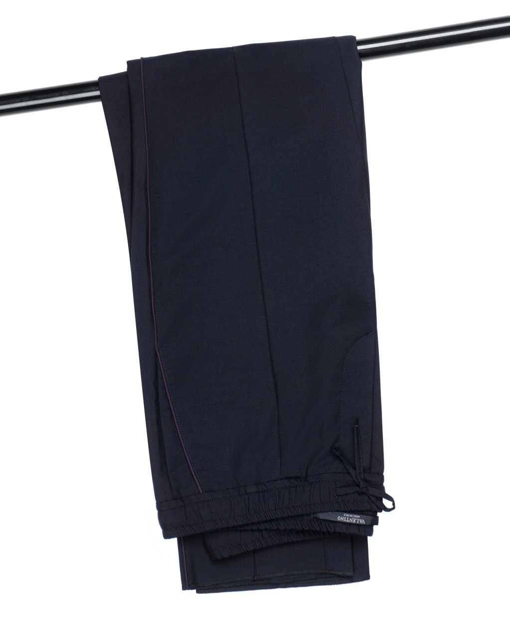 Valentino VALENTINO / Casual Trousers with Contrast Side Stripes Size US 34 / EU 50 - 1 Thumbnail