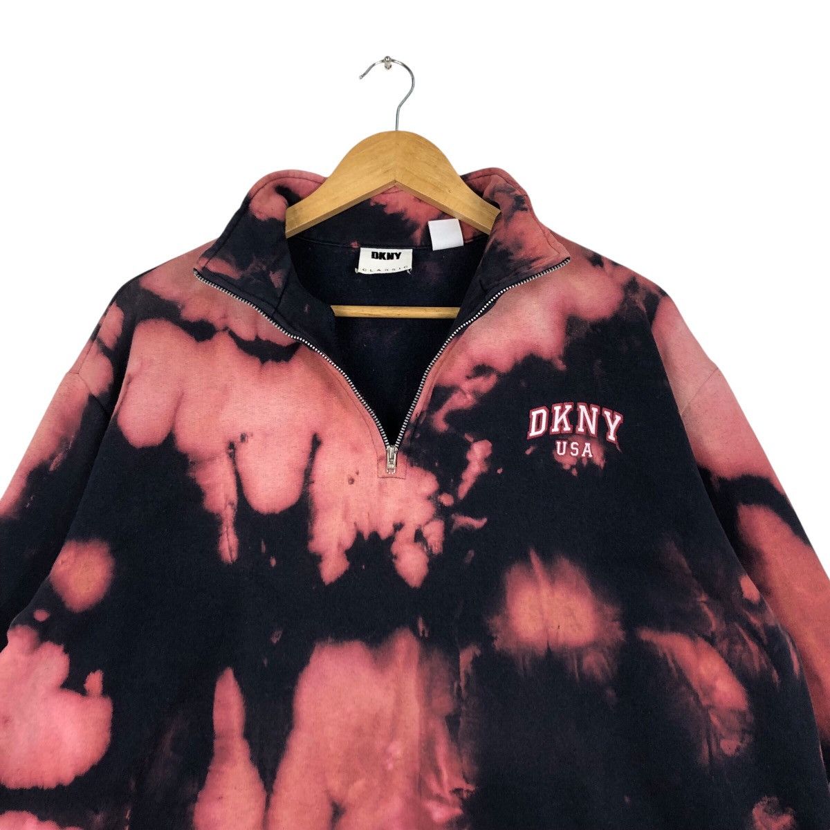 DKNY × Vintage Vintage DKNY Rework Sweatshirt Jumper Large Size Size US L / EU 52-54 / 3 - 10 Thumbnail
