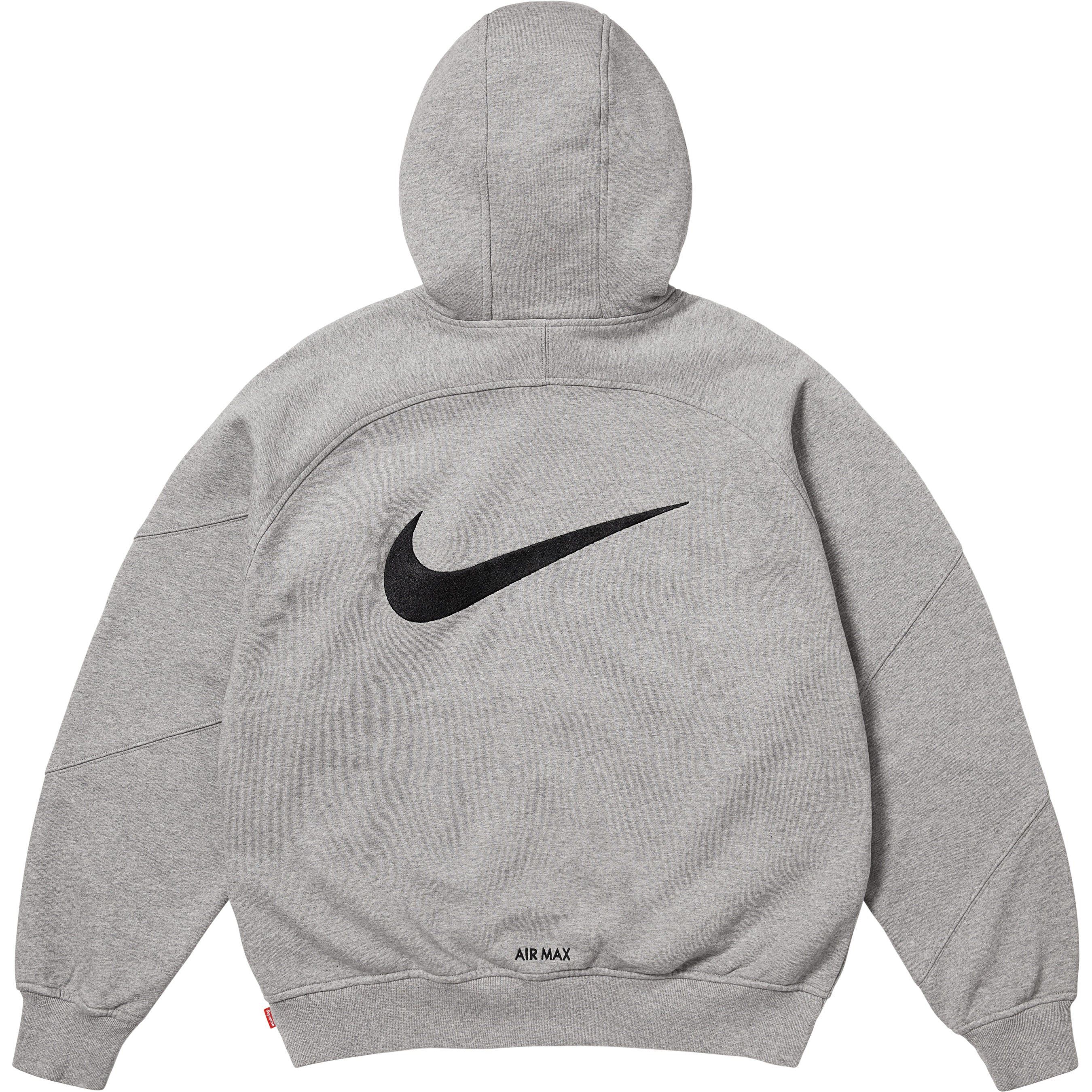 Nike × Supreme Supreme Nike Zip Up Hooded Sweatshirt | Grailed