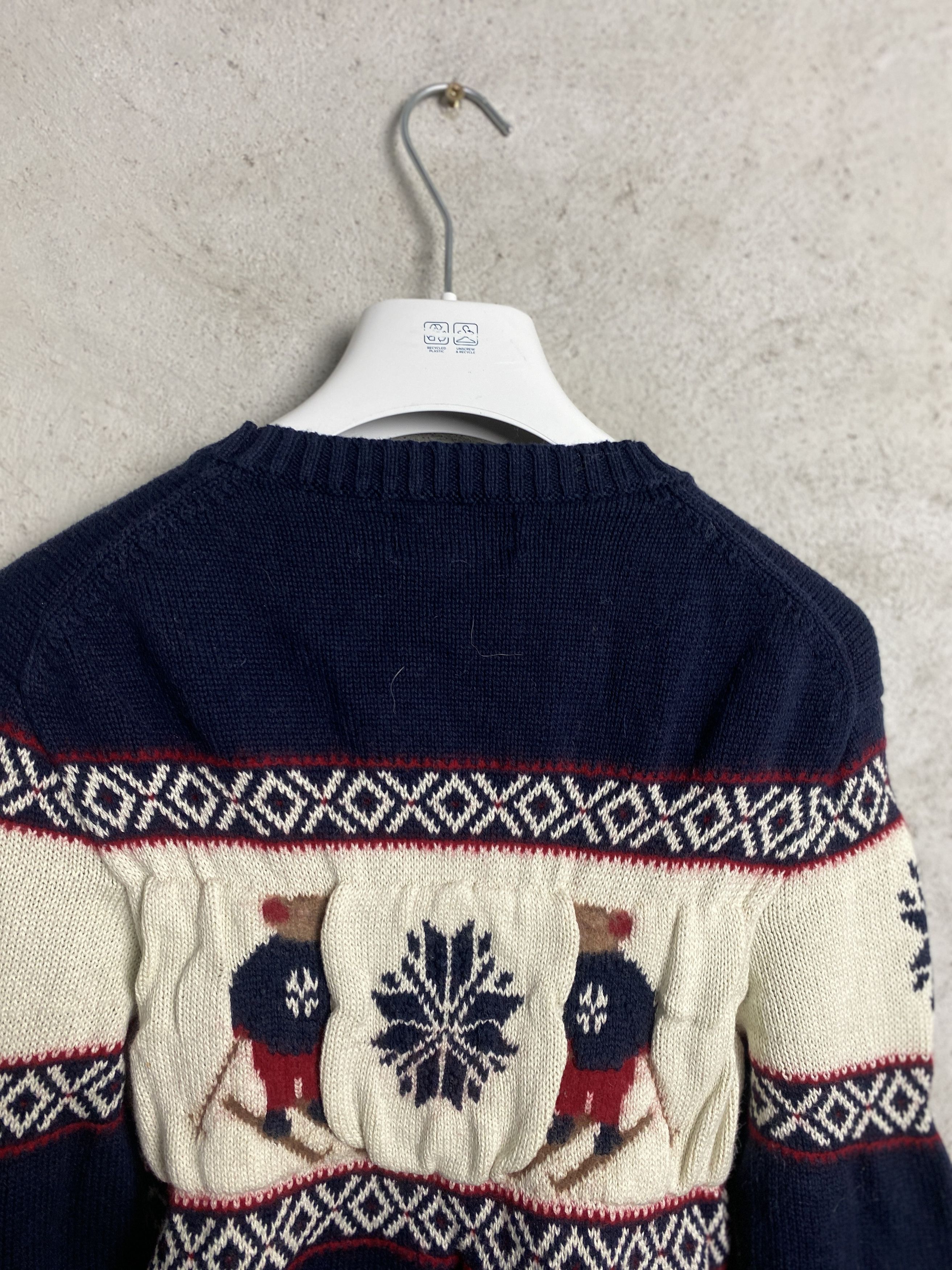 Polo Ralph Lauren Polo Ralph Lauren bears ski emboidered sweater knitwear Size US XXS / EU 40 - 7 Thumbnail