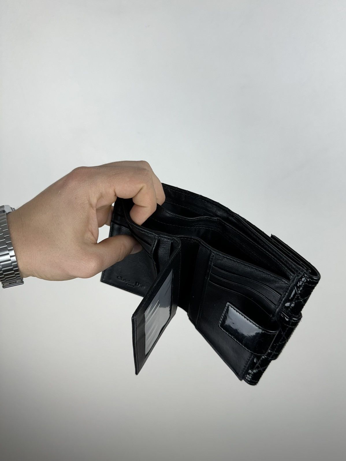 Christian Dior Monsieur × Dior Rare leather wallet Christian Dior Miss Dior original luxury Size ONE SIZE - 7 Thumbnail
