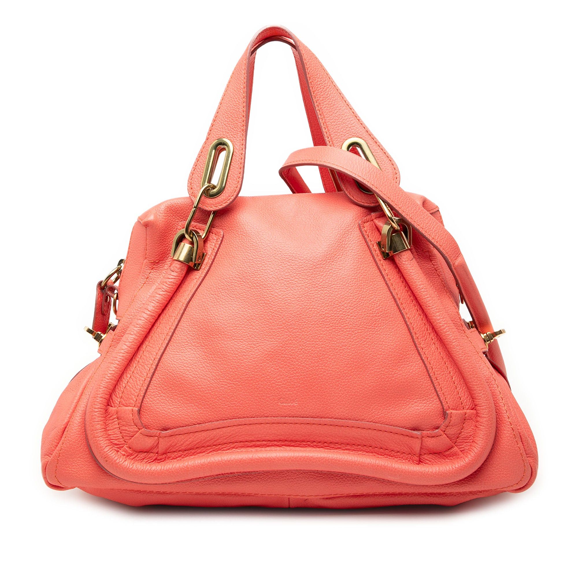 Chloe Medium Leather Paraty Satchel Size ONE SIZE - 1 Thumbnail