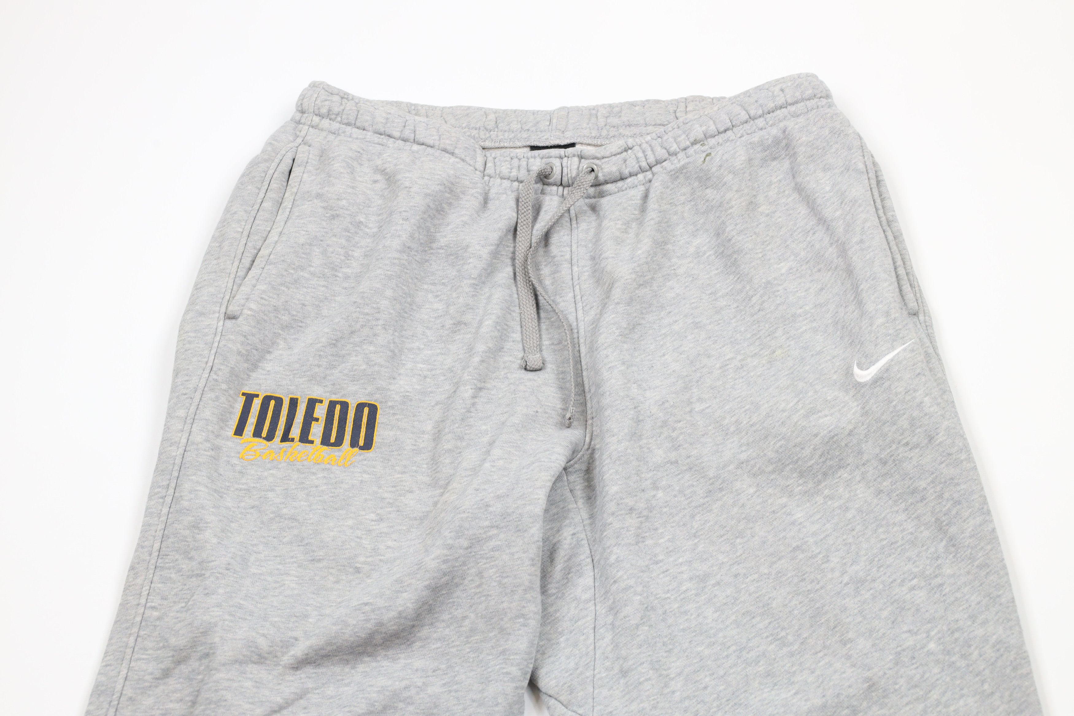 Nike × Vintage Nike University of Toledo Basketball Sweatpants Gray Size US 36 / EU 52 - 2 Thumbnail
