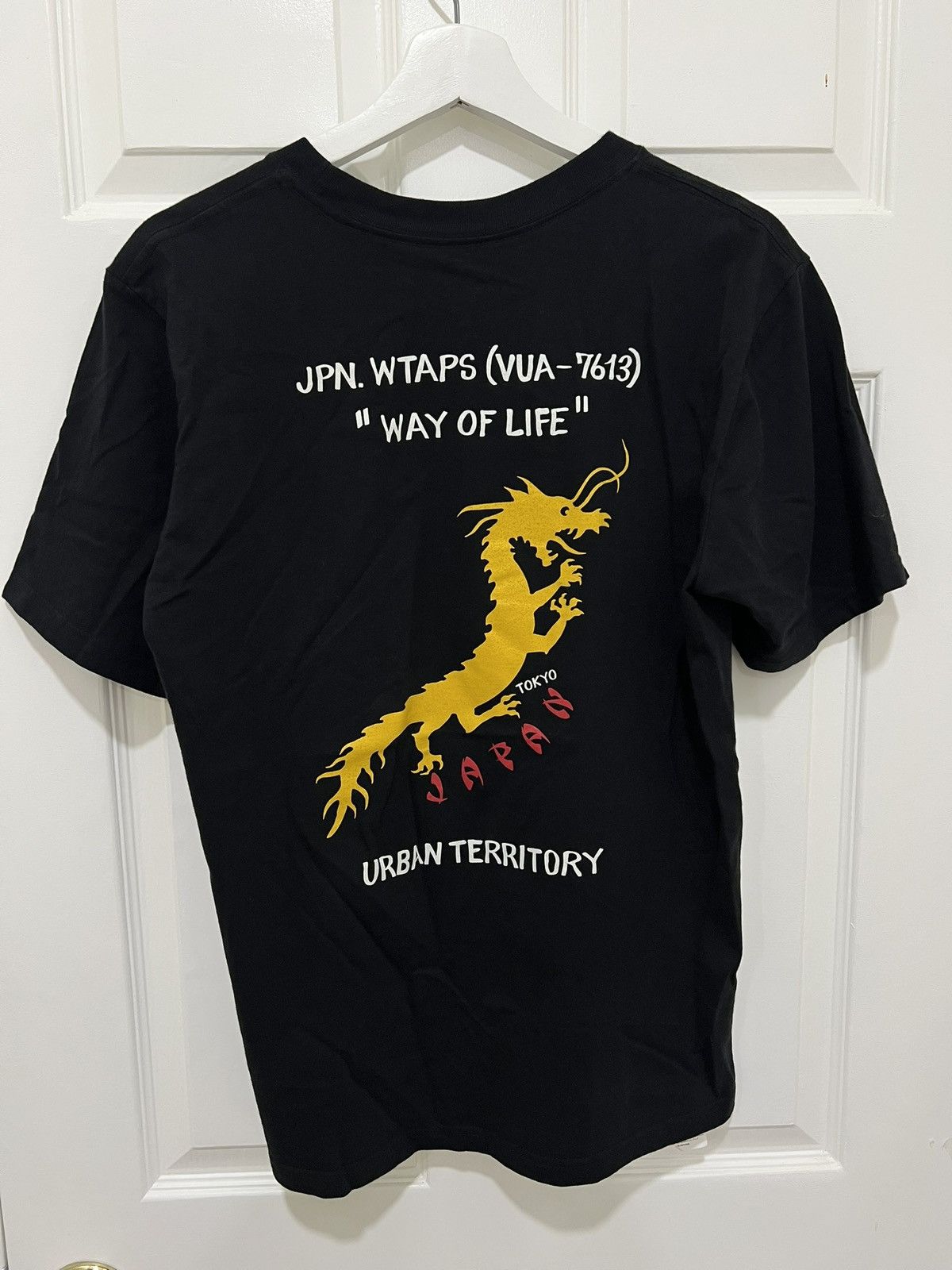 Wtaps WTAPS Dragon Tee Size 2 Black Size US M / EU 48-50 / 2 - 3 Thumbnail