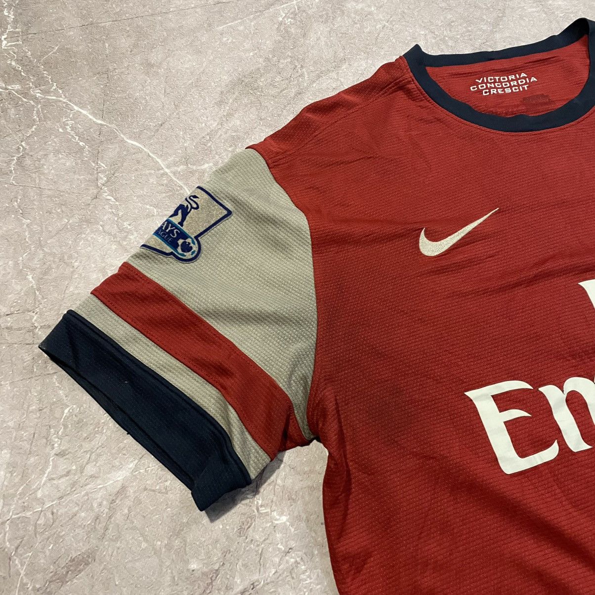 Nike S.CAZORLA ! VINTAGE NIKE ARSENAL TEE SOCCER JERSEY Size US L / EU 52-54 / 3 - 12 Thumbnail
