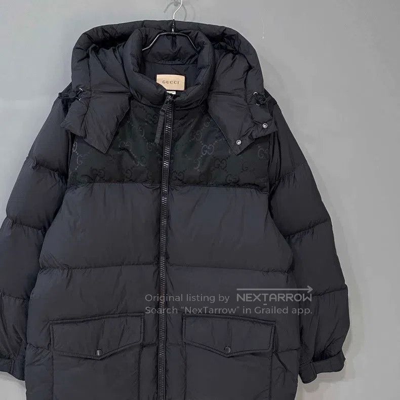 Gucci Gucci Full-printed old flower stitching down jacket Size US L / EU 52-54 / 3 - 2 Thumbnail