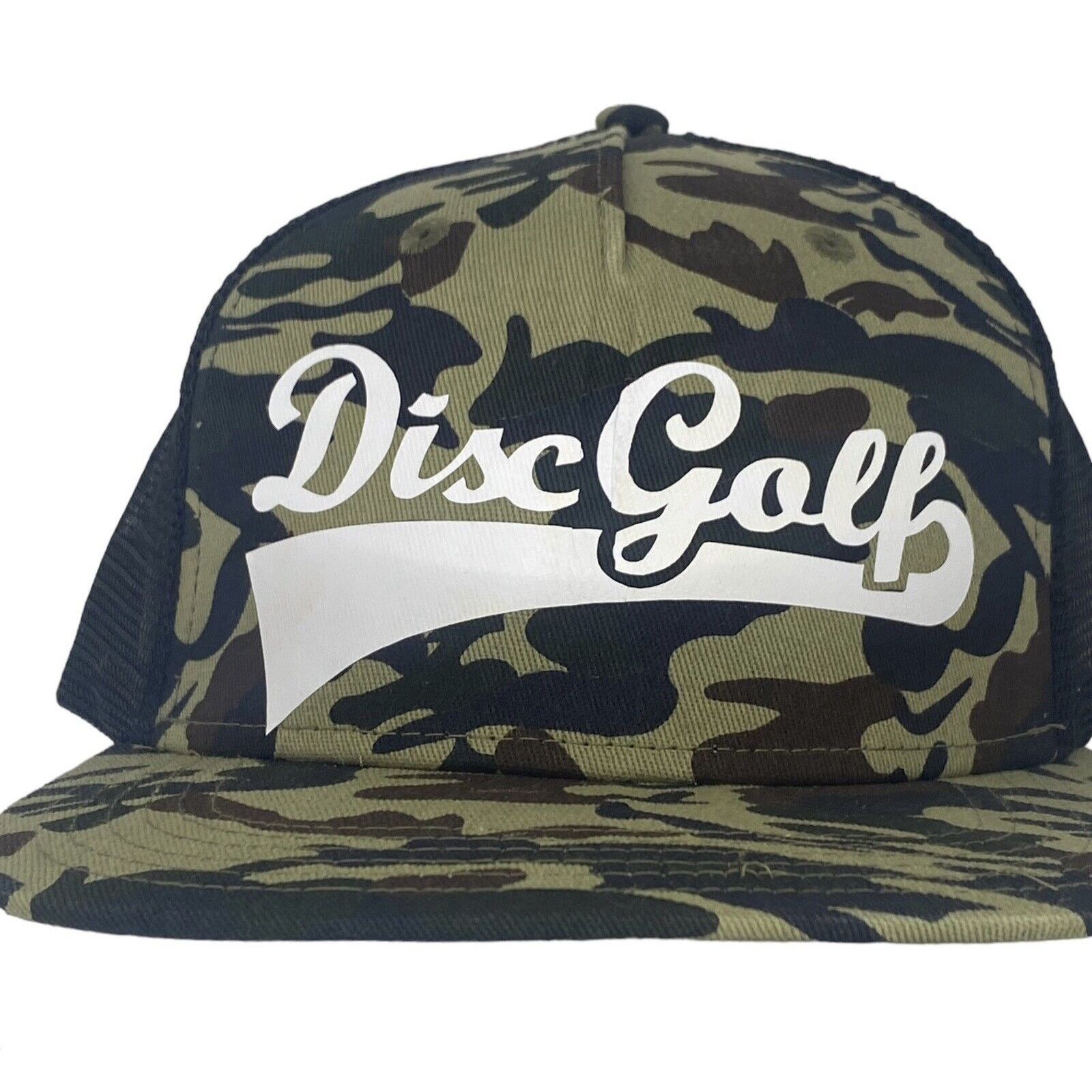 The Unbranded Brand Disc Golf DISCGOLF BASEBALL Logo Hat Trucker Cap Snap Back Size ONE SIZE - 9 Thumbnail