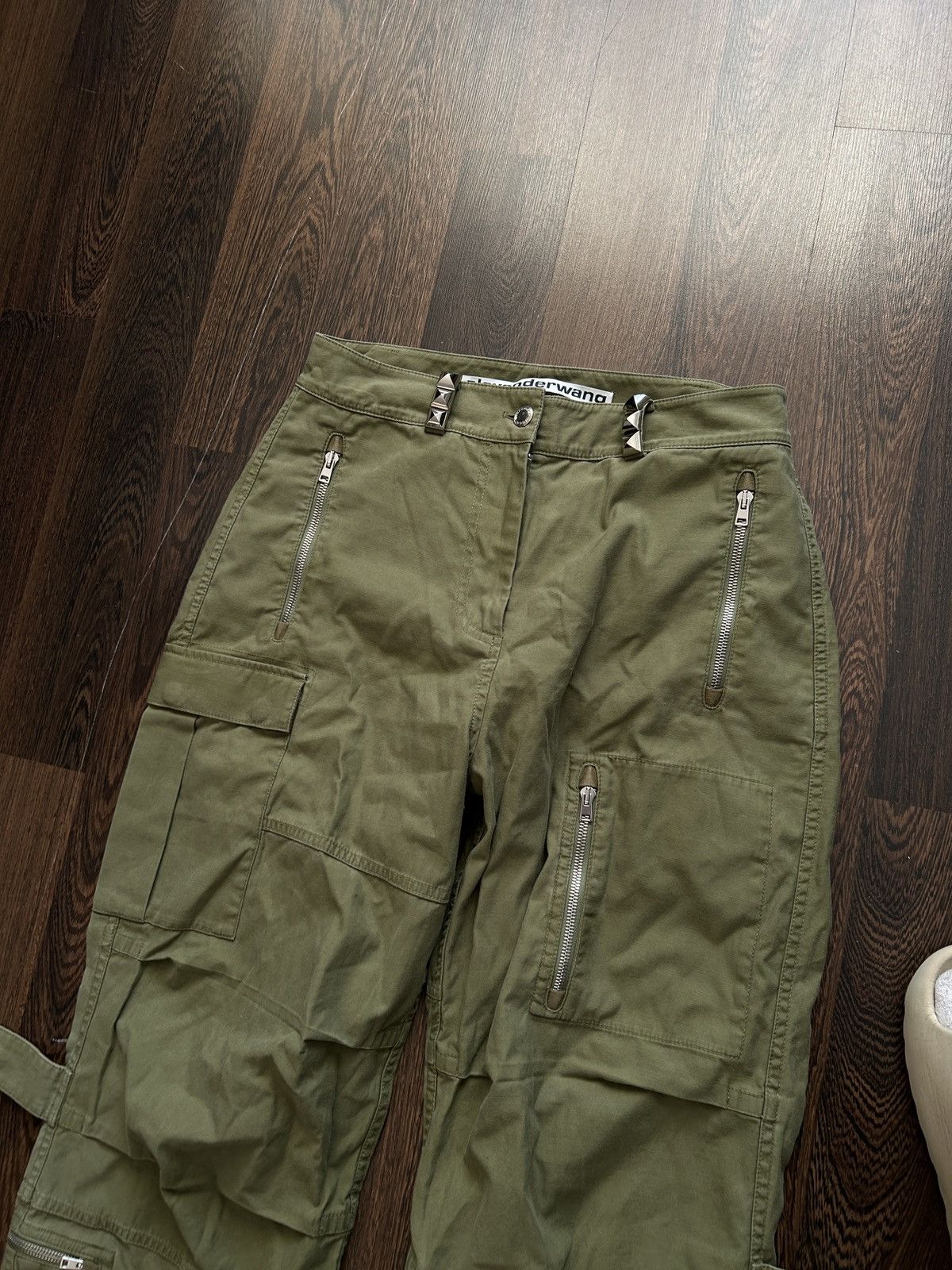 Alexander Wang × Japanese Brand × T by Alexander Wang Alexander Wang Cargo Twill Trousers Pant 31x27.5 Size US 30 / EU 46 - 3 Thumbnail