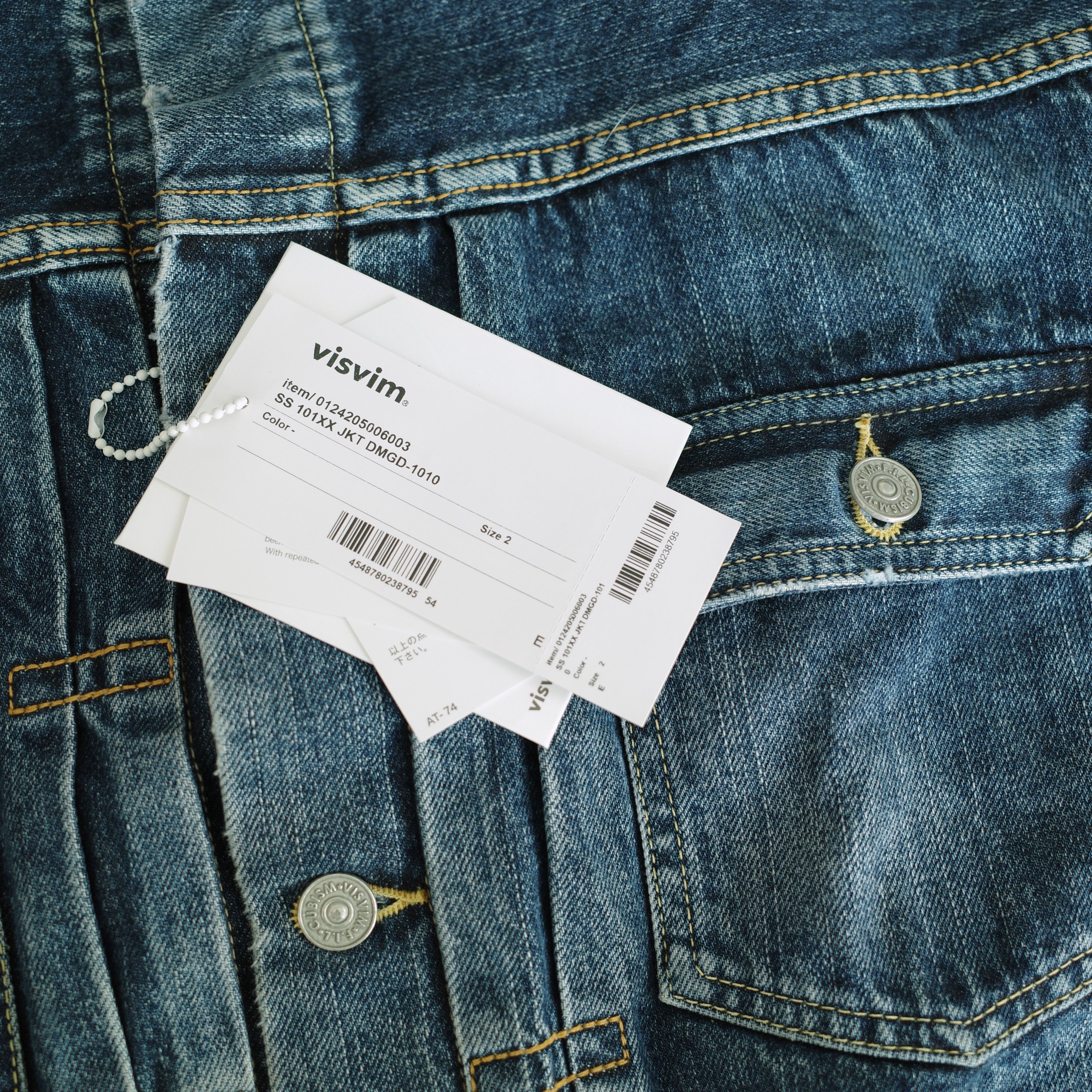 Visvim 101XX JKT DMGD-1010 Size US M / EU 48-50 / 2 - 6 Thumbnail
