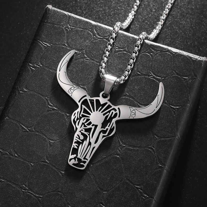 Jewelry × Vintage Bull Head Taurus Necklace Size ONE SIZE - 2 Thumbnail