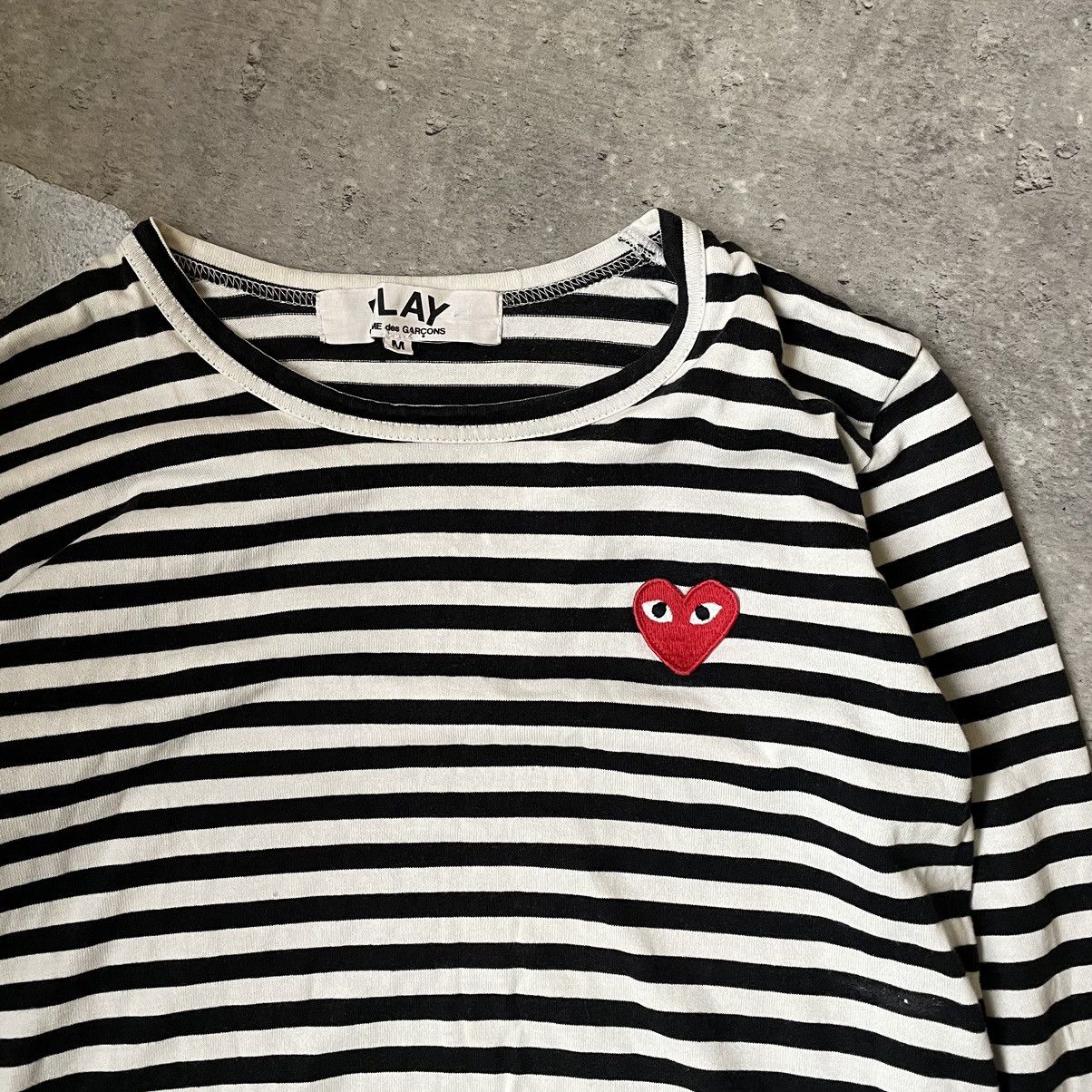 Comme des Garcons 2x Play Come des Garçons Women’s Longsleeve Size M / US 6-8 / IT 42-44 - 2 Thumbnail