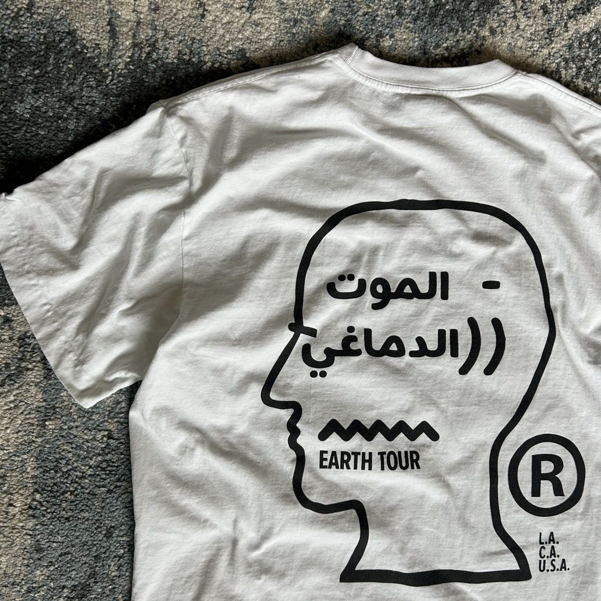 Brain Dead 2020 ARABiC BRAiN DEATH TEE DYSTOPiAN CYBERPUNK RAVE COLLAGE Size US XL / EU 56 / 4 - 15 Thumbnail