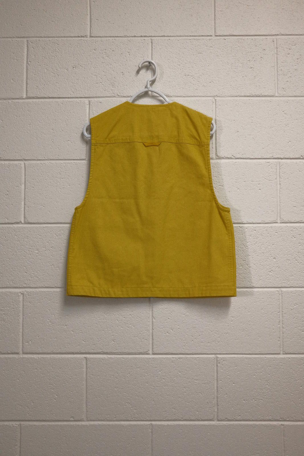 Acne Studios Acne Studios Yellow Cotton Vest Size US M / EU 48-50 / 2 - 2 Thumbnail