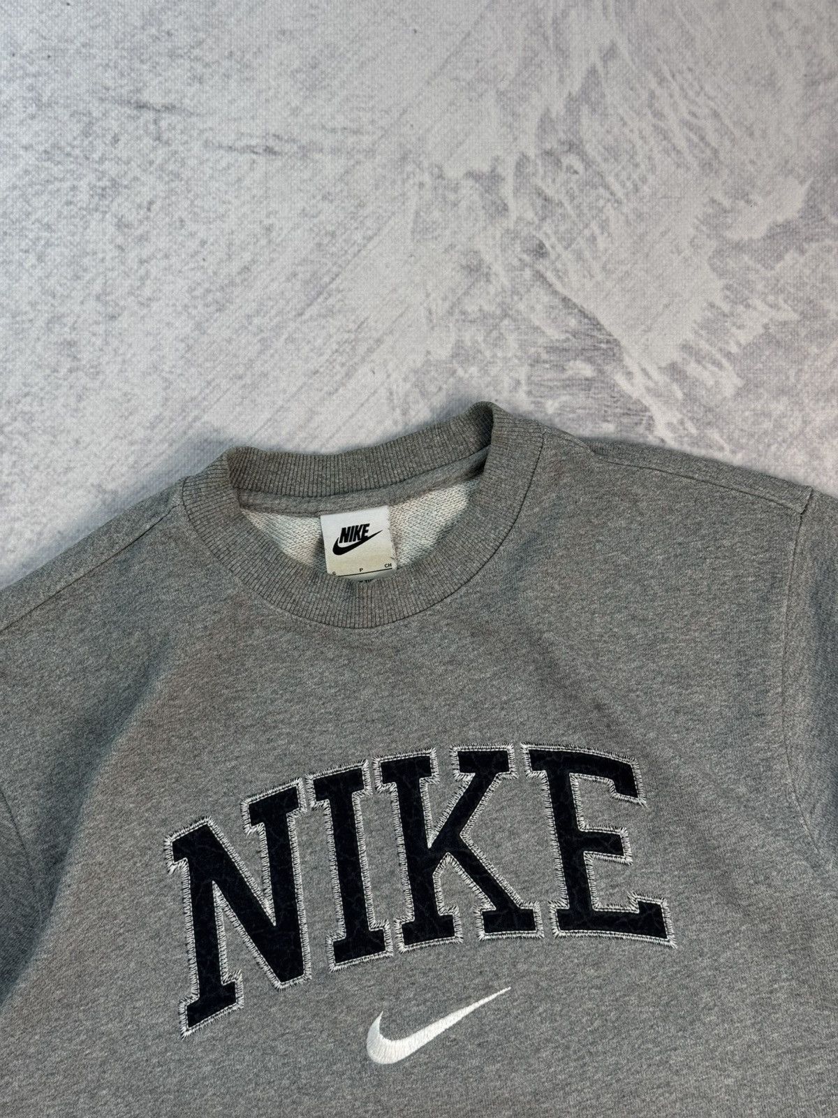 Nike × Vintage NIKE VINTAGE CENTER LOGO OVERSIZE BOXY SWEATSHIRT Size US S / EU 44-46 / 1 - 5 Thumbnail