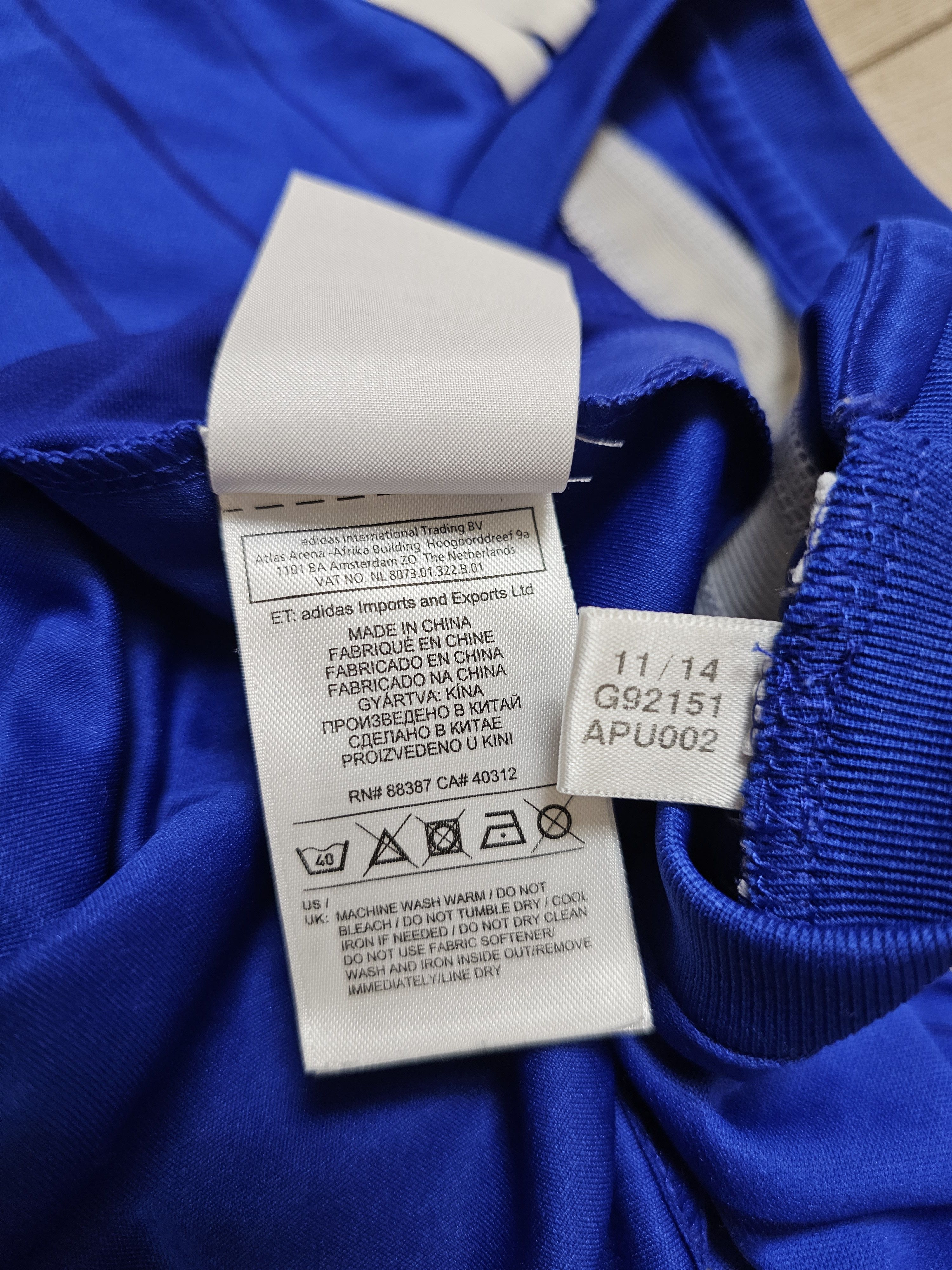 Adidas CHELSEA 2014 2015 HOME FOOTBALL SHIRT SOCCER JERSEY Size US S / EU 44-46 / 1 - 6 Thumbnail