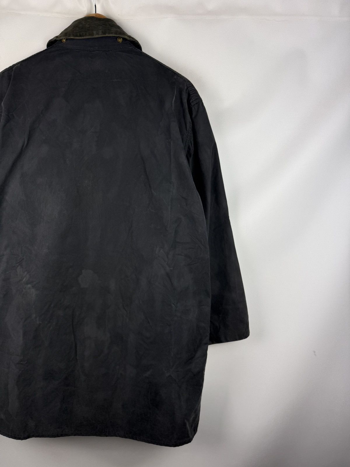 Barbour Barbour A205 Border Vintage Wax Waxed Cotton Hunting Jacket Size US XL / EU 56 / 4 - 14 Thumbnail