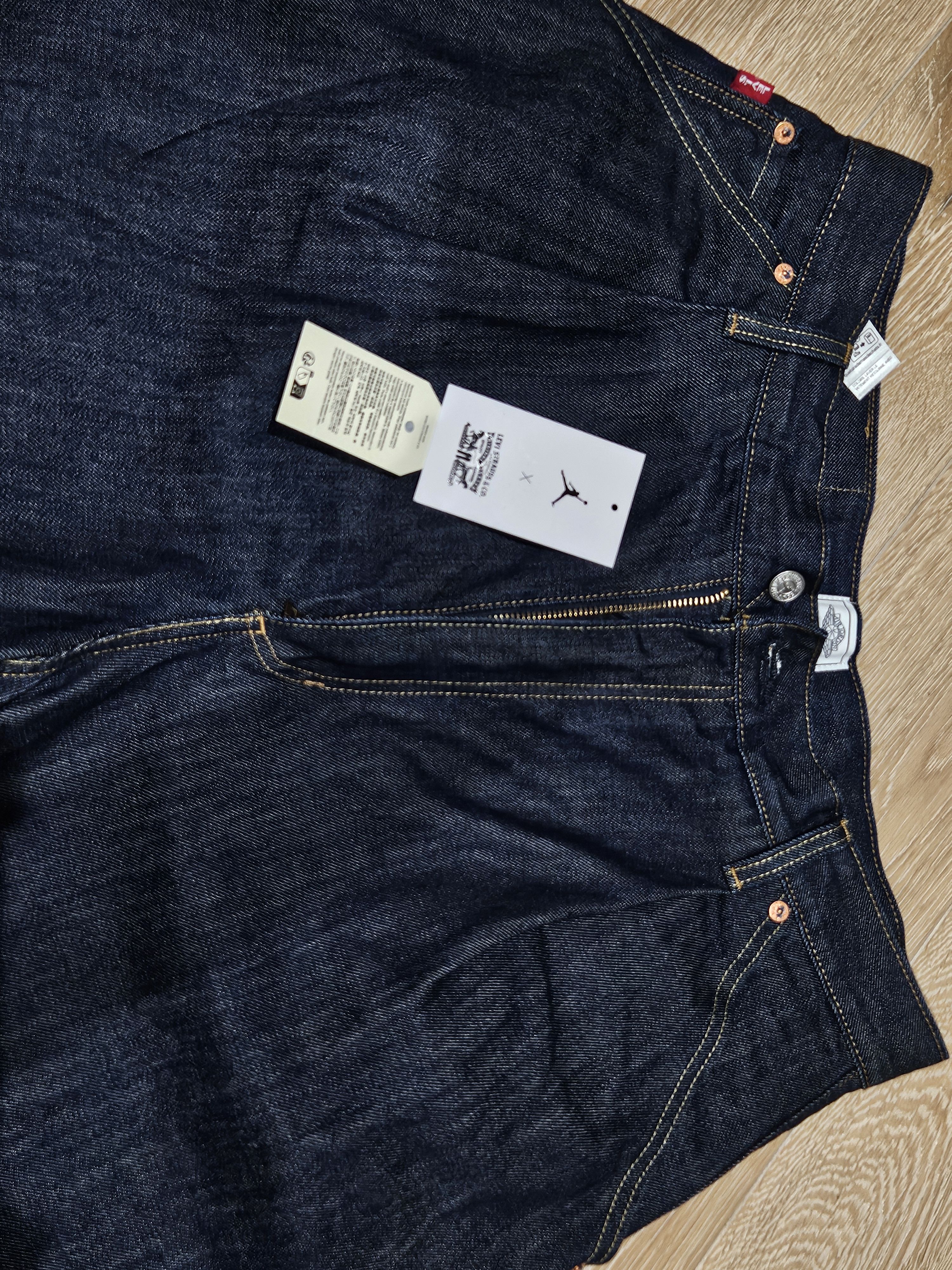 Levi's Nike X Levi's Air Jordan denim baggie shorts it Size US 34 / EU 50 - 5 Thumbnail