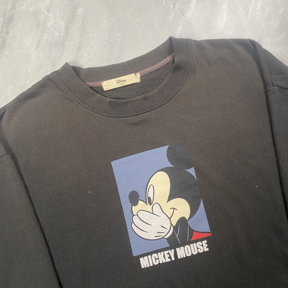 Mickey Mouse Vintage Mickey Mouse Wide Boxy Crewneck Size US XL / EU 56 / 4 - 3 Thumbnail