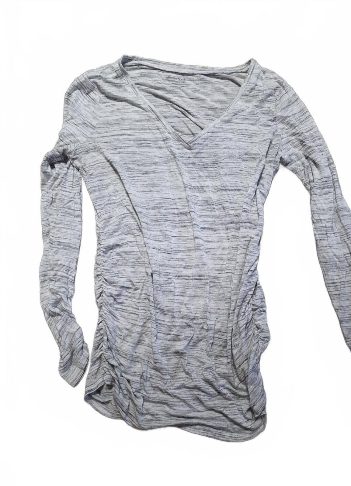 Other 2 Motherhood Maternity Long Sleeve Gray Tops Shirts Sz Small Size S / US 4 / IT 40 - 9 Thumbnail