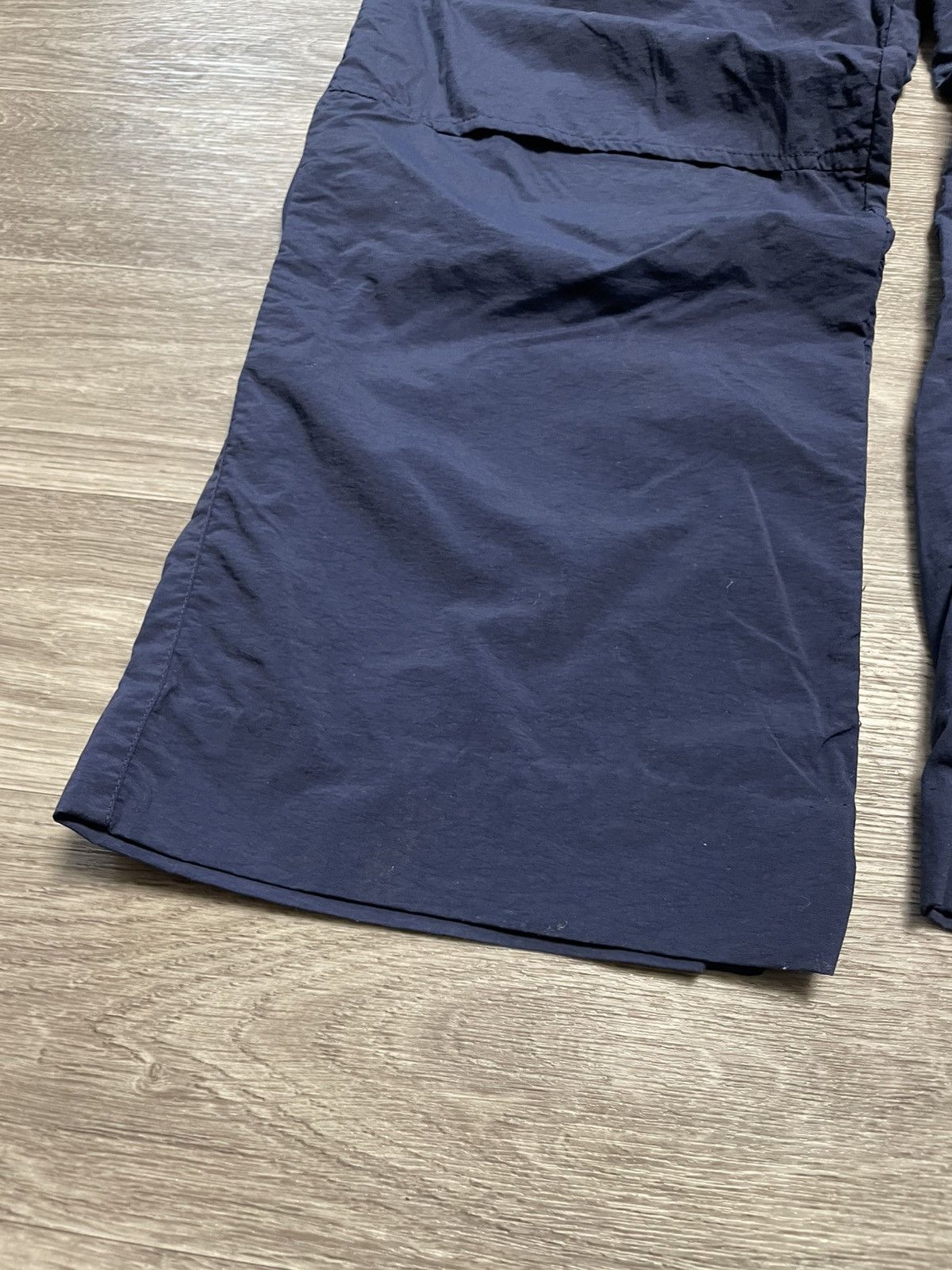 Nike Vintage 90s Nike Blue Nylon Pants Retro Y2K Size US 36 / EU 52 - 5 Thumbnail