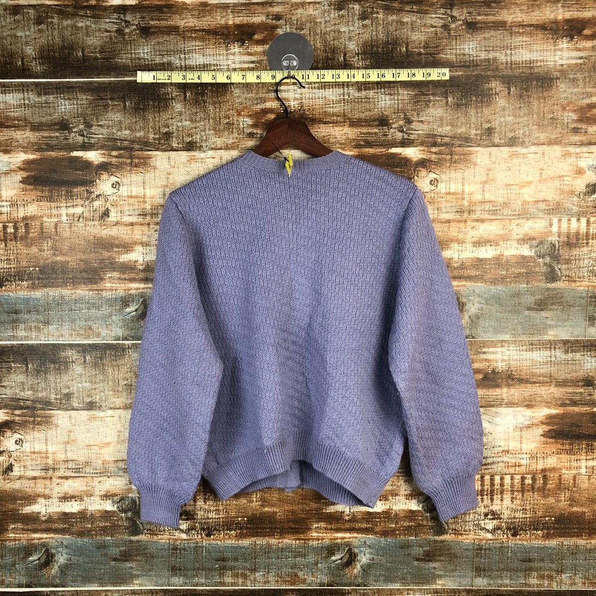 Homespun Knitwear DL Japanese Brand Purple Cardigan Knitwear #C603 Size M / US 6-8 / IT 42-44 - 10 Thumbnail