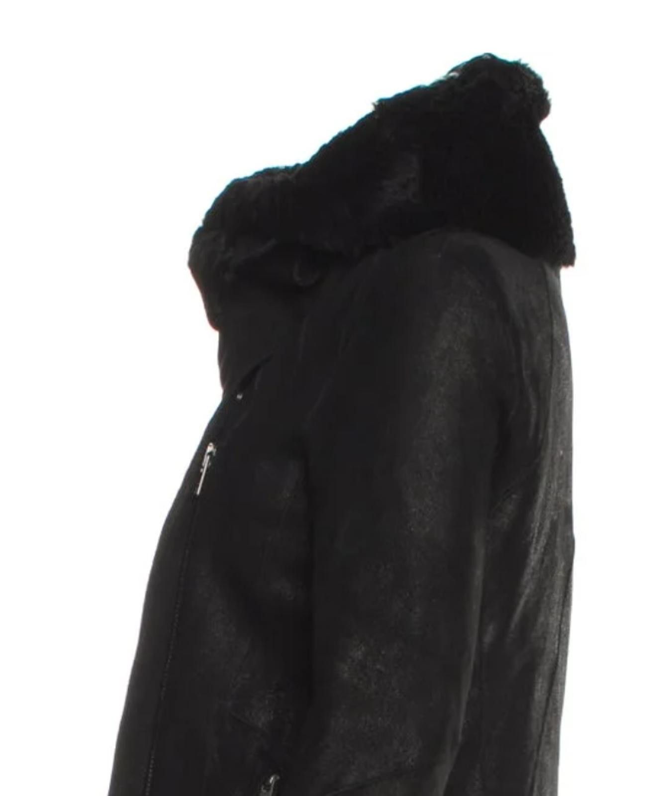 Helmut Lang Helmut Lang Lamb Leather Faux Fur Coat Size: S Size S / US 4 / IT 40 - 4 Thumbnail