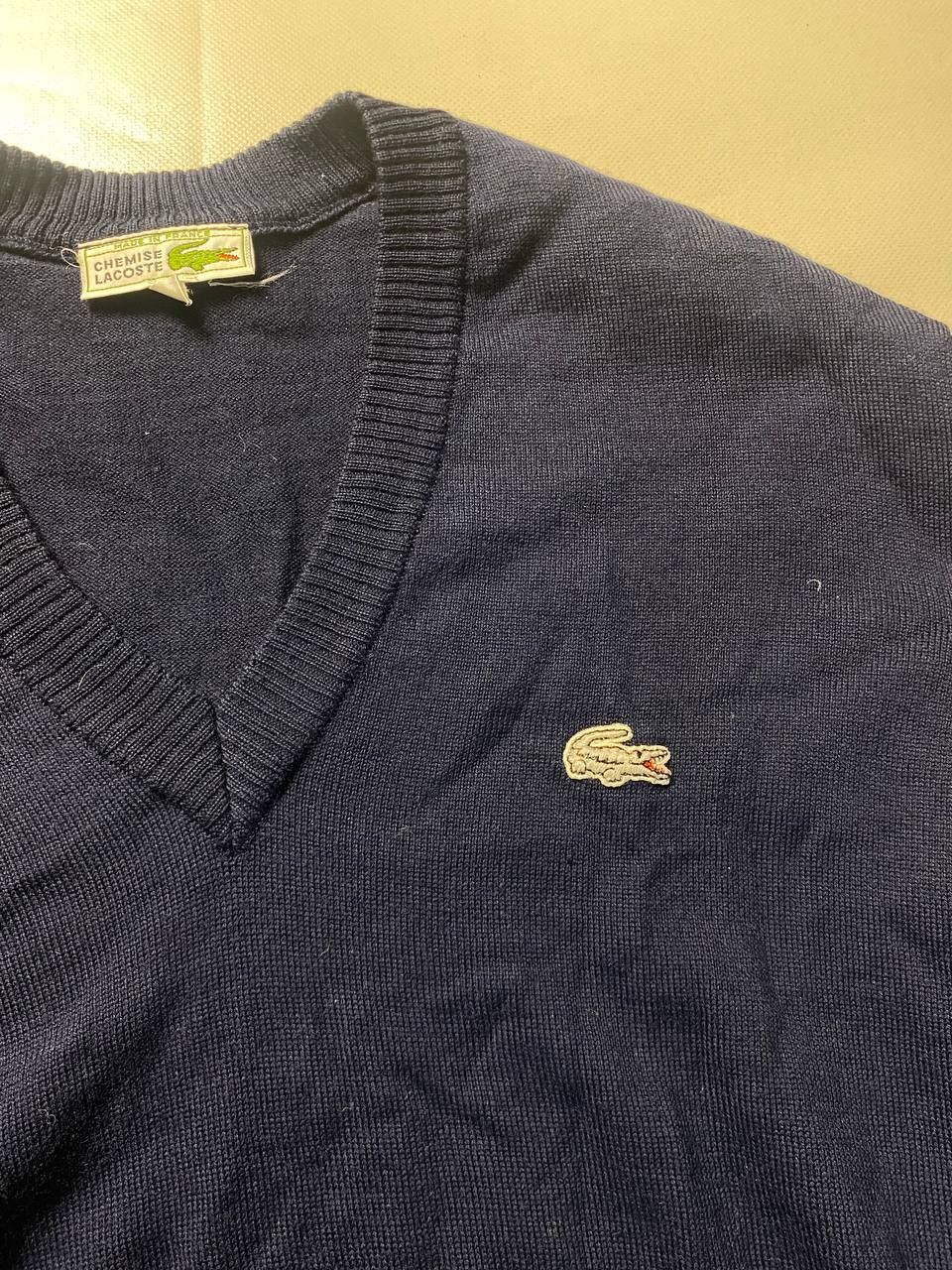Lacoste Vintage Lacoste Sweaters Wool Size US L / EU 52-54 / 3 - 2 Thumbnail