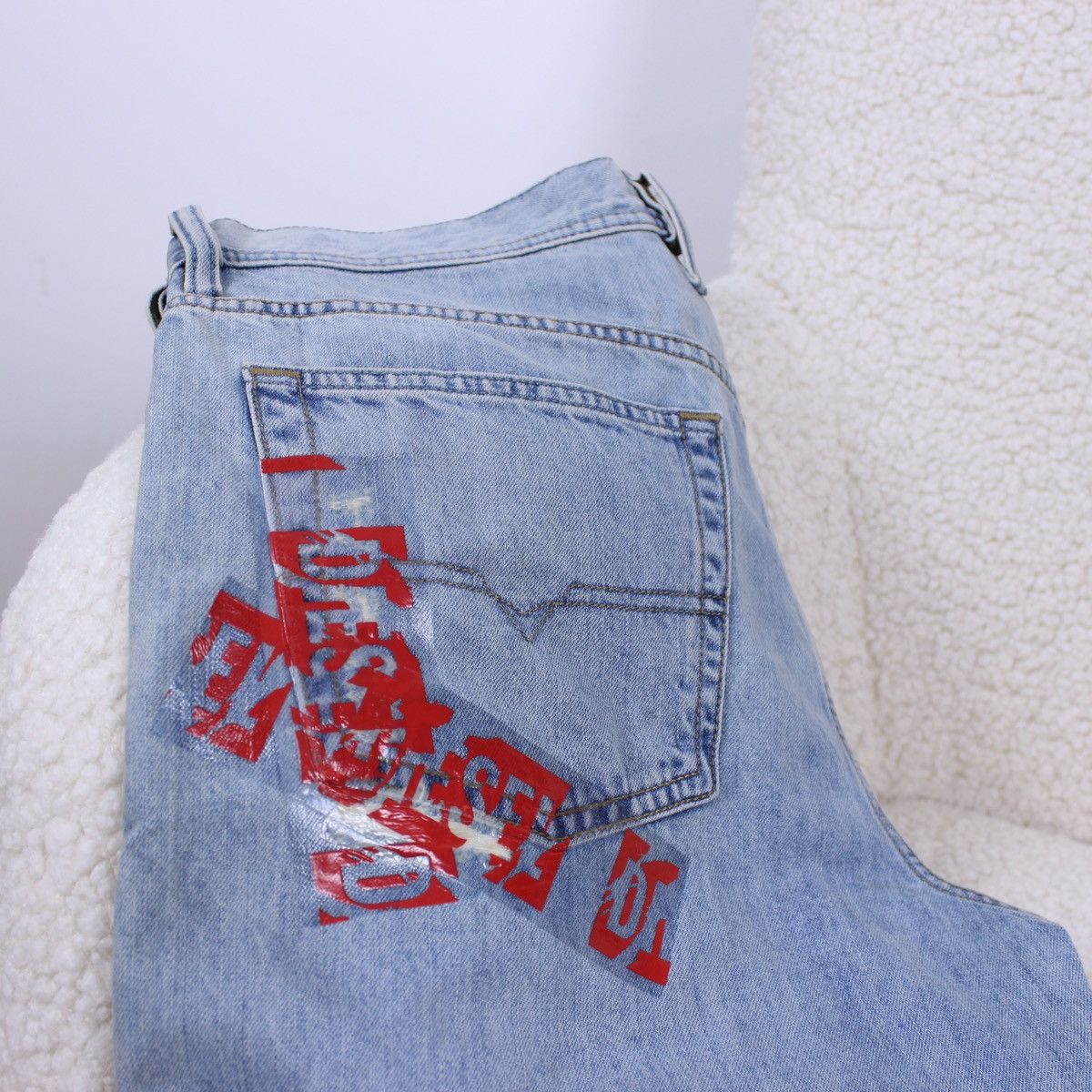 Diesel Diesel Dagh Denim Jeans Size US 31 - 12 Thumbnail