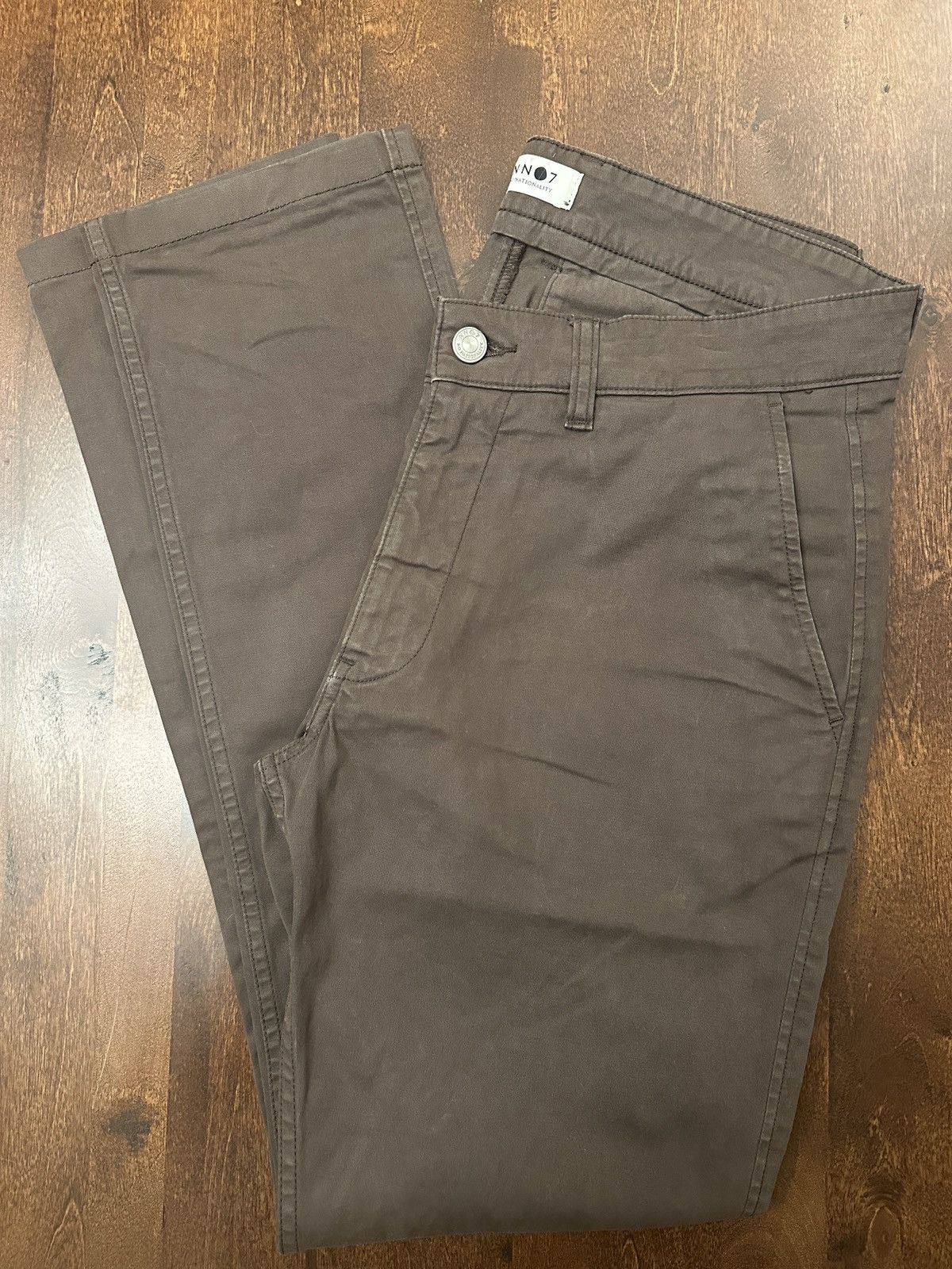 NN07 NN07 Marco Chinos Brown Size US 31 - 1 Thumbnail