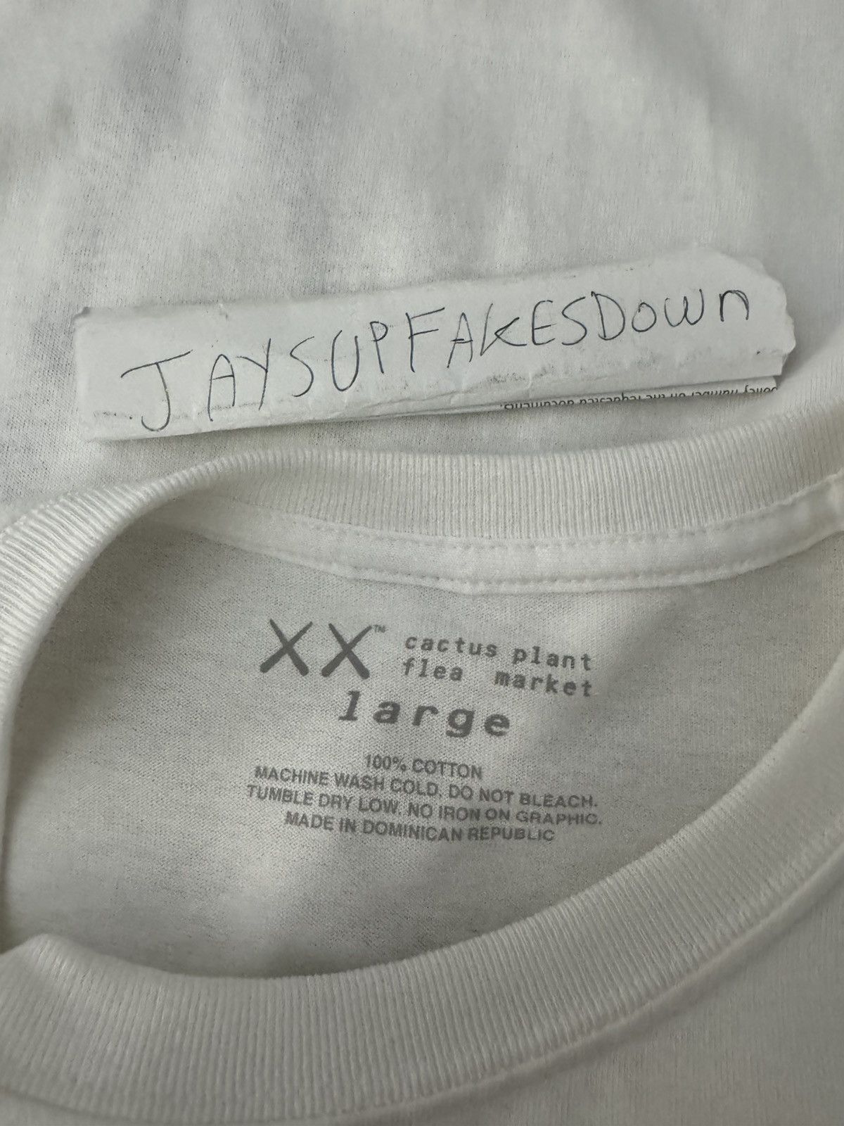 Cactus Plant Flea Market × Kaws KAWS x Cactus Plant Flea Market T-shirt Size Large Size US L / EU 52-54 / 3 - 3 Thumbnail