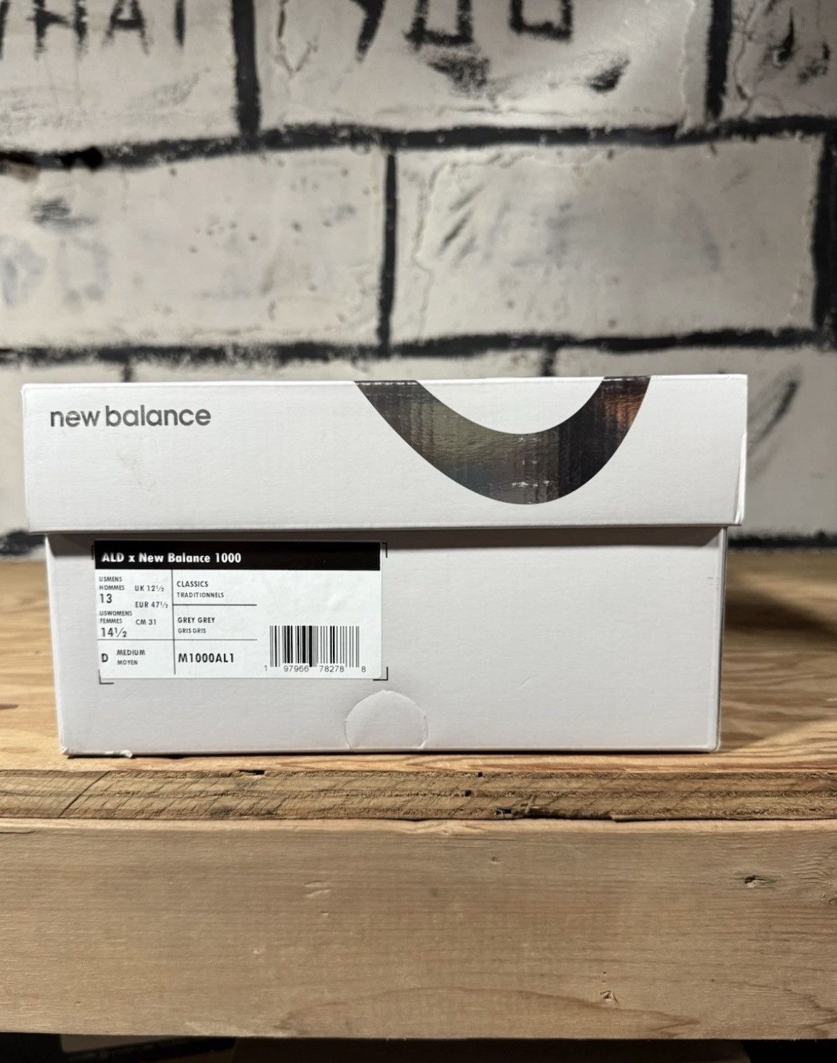 Aime Leon Dore × New Balance New Balance 1000 Aime Leon Dore Grey M1000AL1 Mens Size 13 Size US 13 / EU 46 - 10 Thumbnail