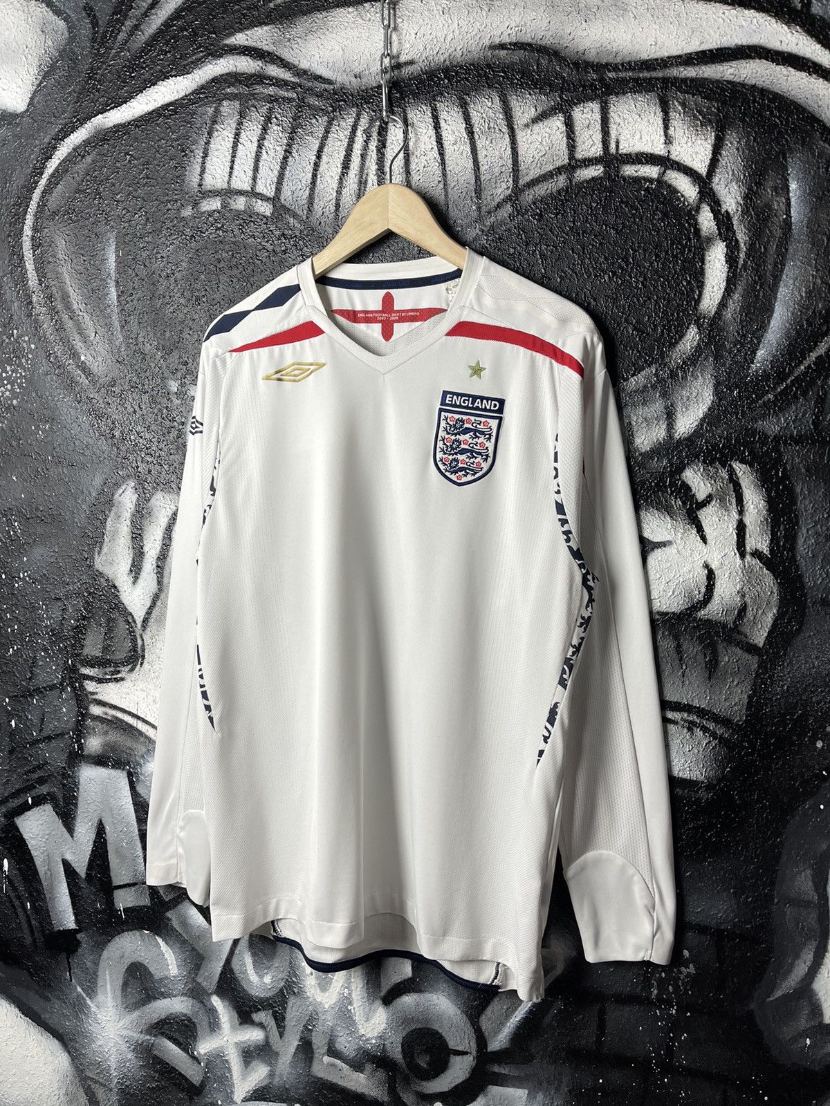 Vintage Maillot De L'équipe Nationale D'angleterre Umbro Maillot De