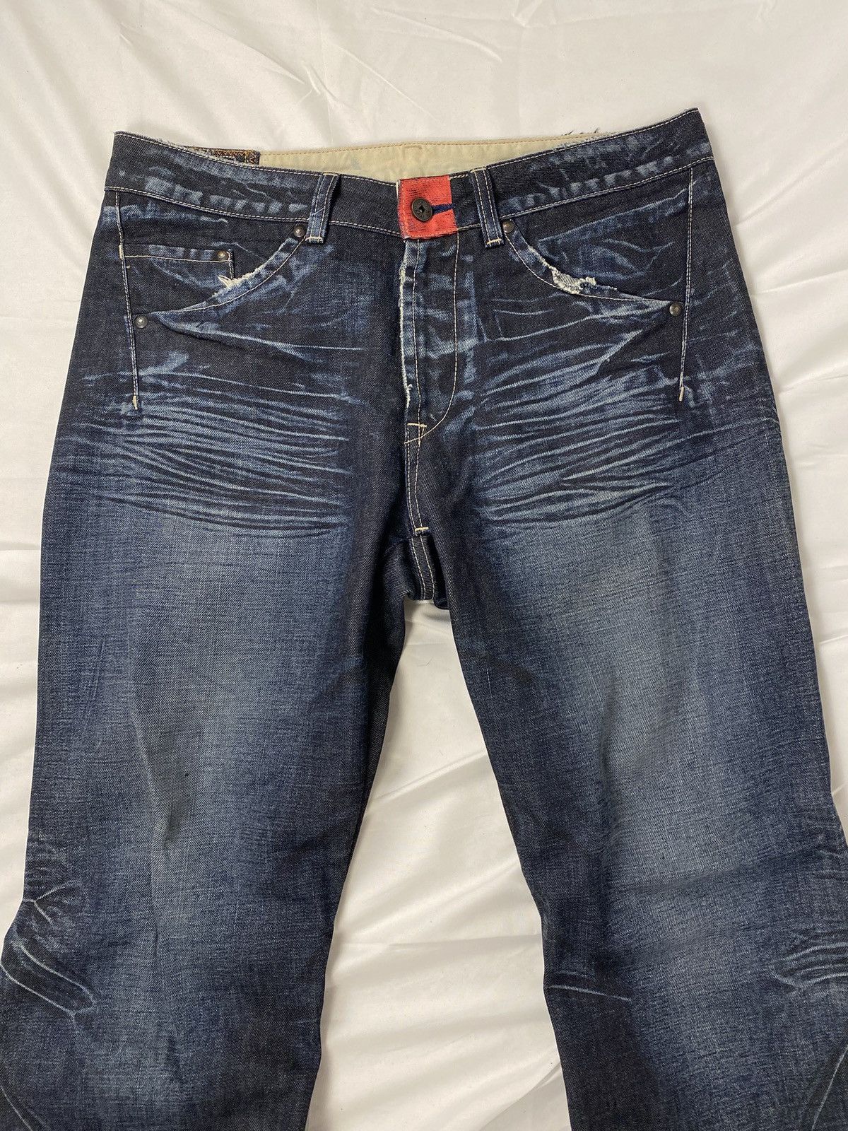 Marithe + Francois Girbaud ✨ Archive Marithe Francois Girbaud Jeans Denim Punk Style Size US 34 / EU 50 - 14 Thumbnail