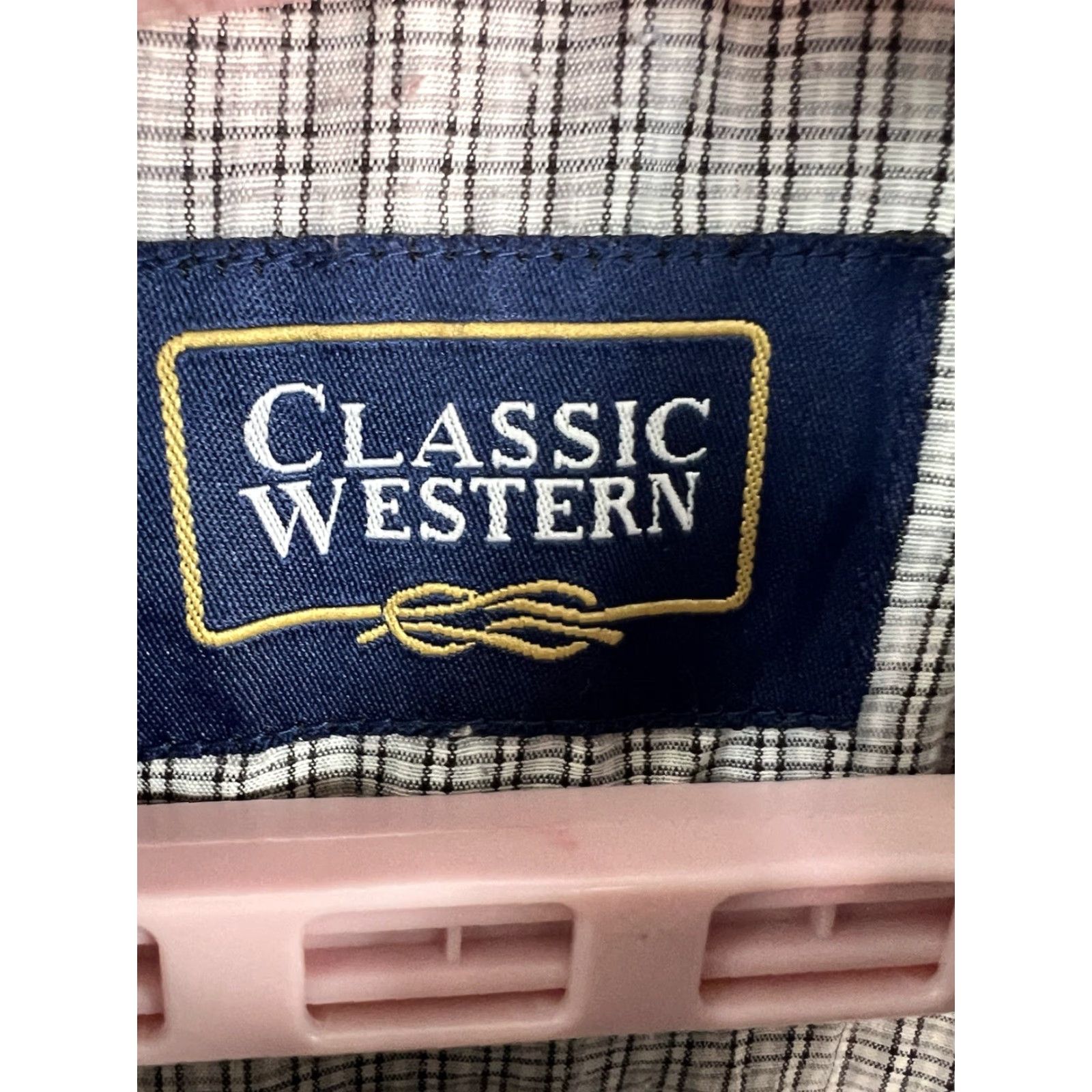 Vintage Western Pearl Snap Shirt Mens 2XL Gray Check Button-Up Long Sleeve Size US XXL / EU 58 / 5 - 6 Thumbnail