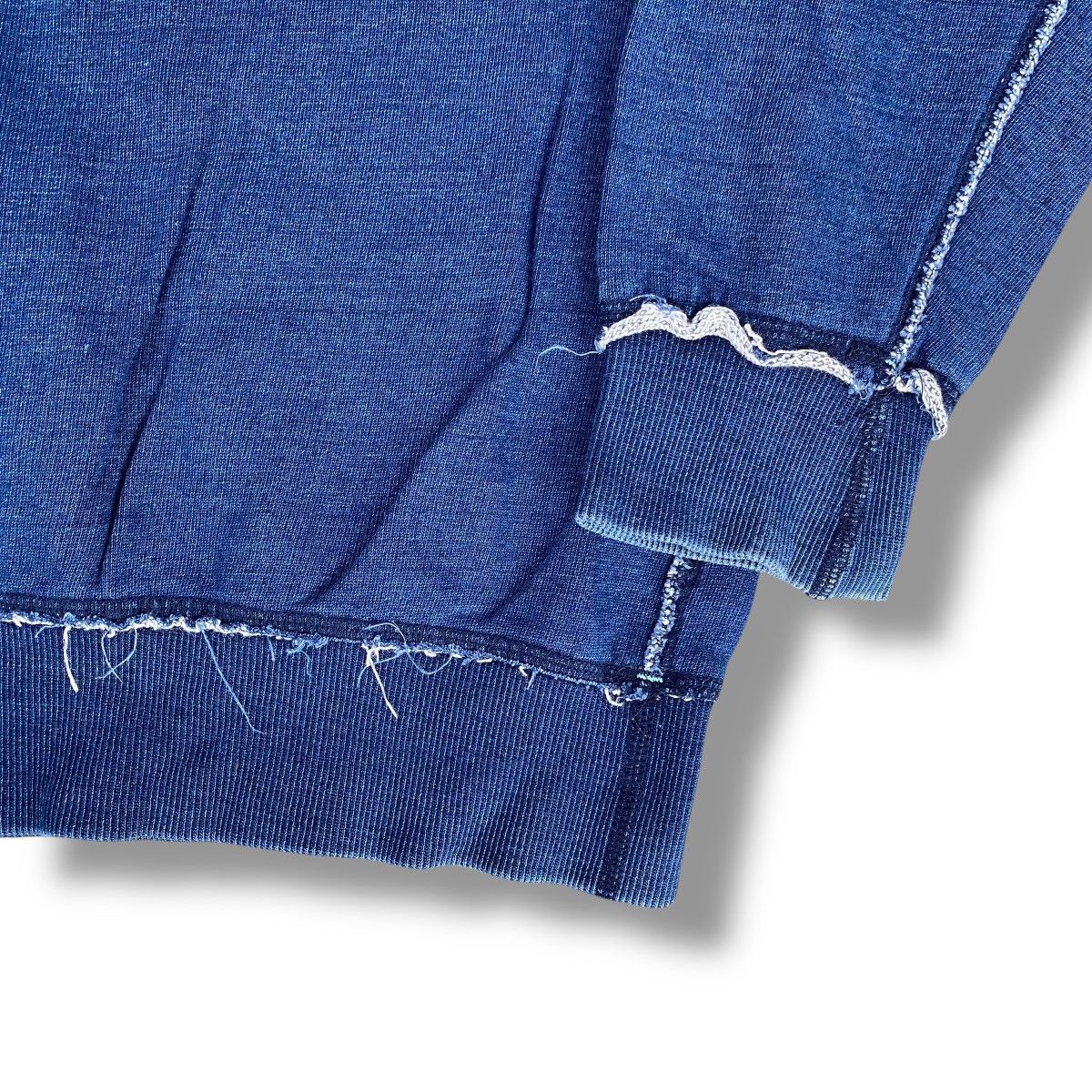 Japanese Brand × Vintage Vintage 90s Indigo Eternal Japan Concept Sweatshirt. #E7 Size US L / EU 52-54 / 3 - 3 Thumbnail