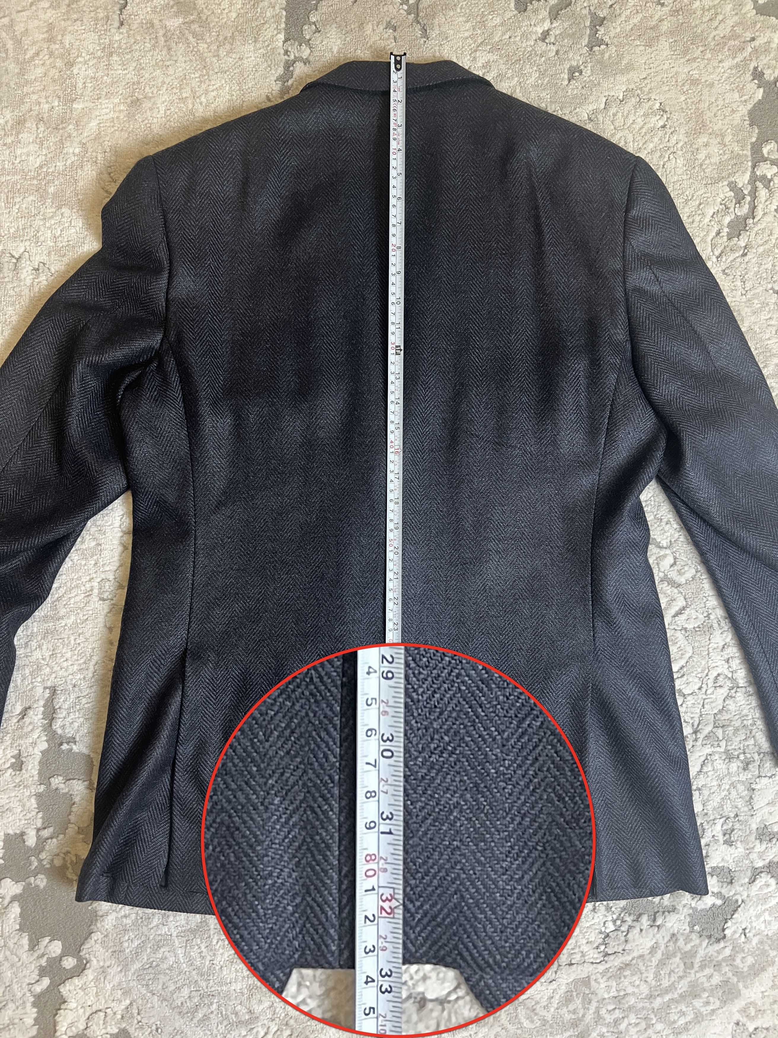 Versace Versace Collection Wool Blazer Jacket Herringbone Size 56R Size 54R - 16 Thumbnail