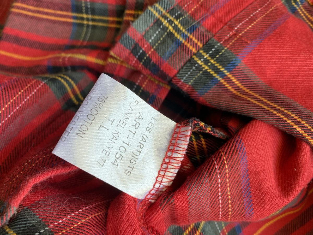 Les Artists Les Artists x Kanye West 77 Flannel Checkered y2k LS shirt Size US L / EU 52-54 / 3 - 5 Thumbnail