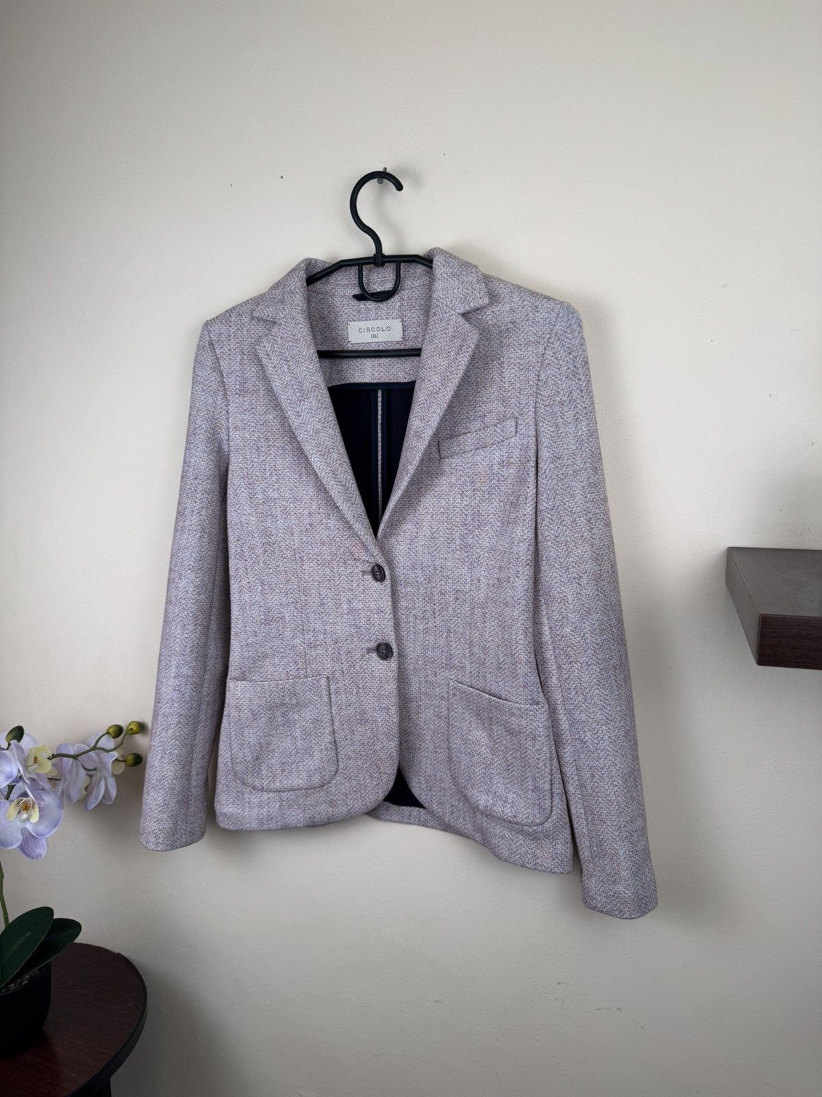 Circolo 1901 Circolo 1901 Women Blazer Pink XS Luxury Italy Designer Size XS / US 0-2 / IT 36-38 - 4 Thumbnail
