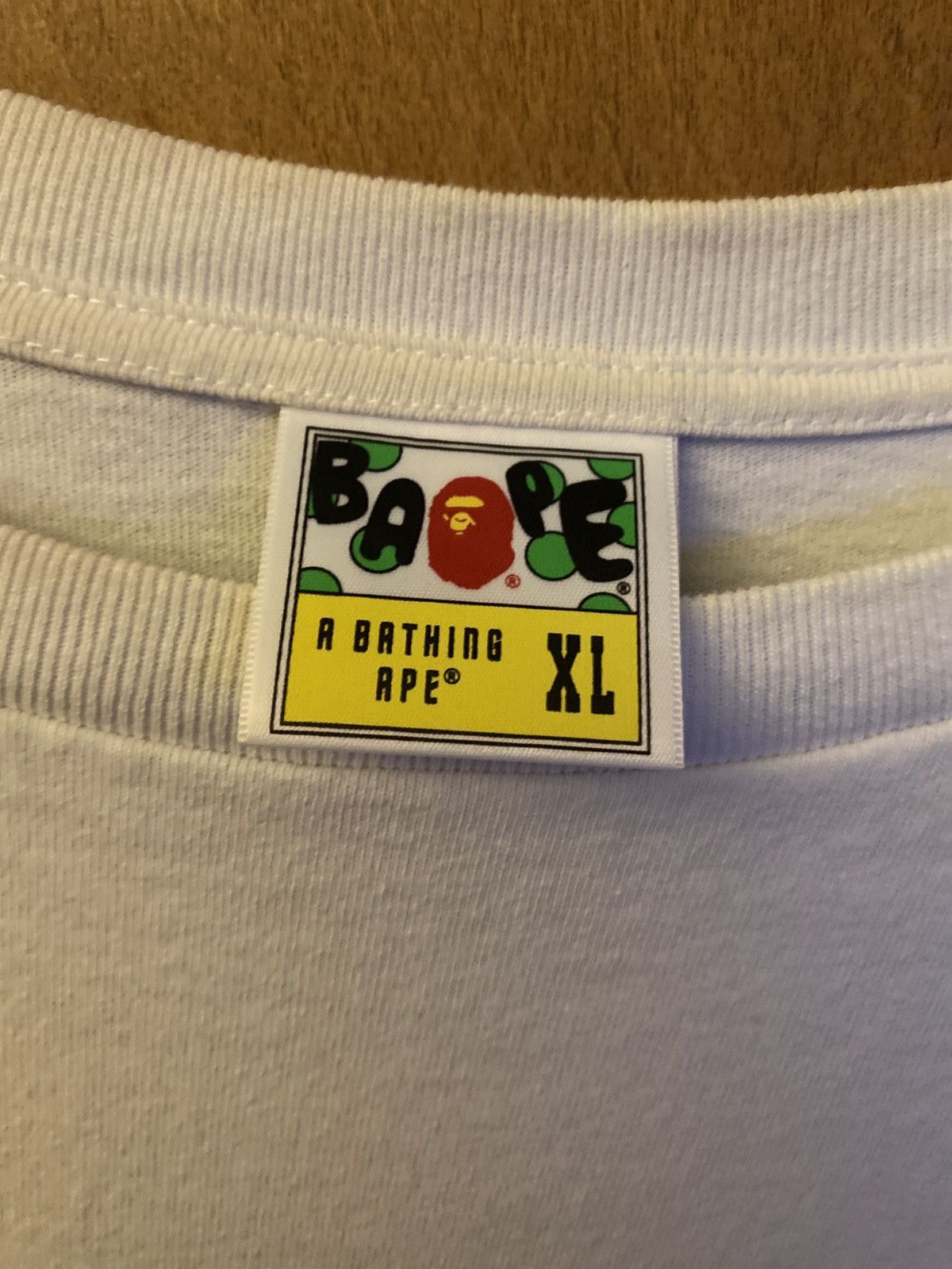 Bape BAPE Color Camo “Busy Works” White Tee! Size US XL / EU 56 / 4 - 4 Thumbnail