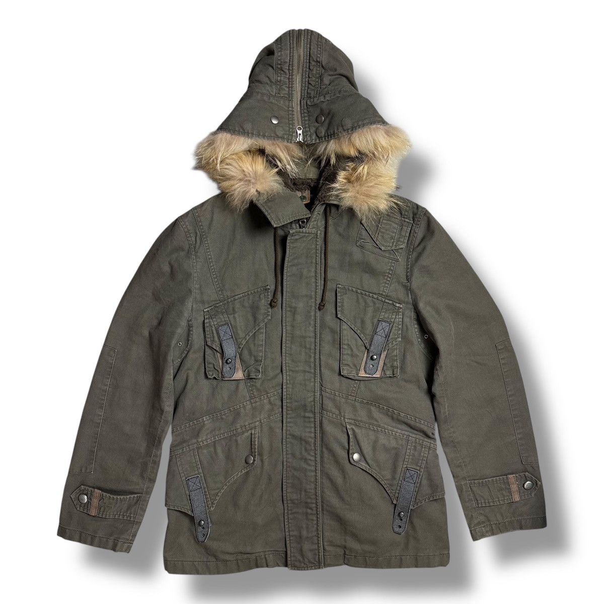 PPFM PPFM IfSixWasNine LGB Gorpcore Tactical Military Fur Jacket Size US L / EU 52-54 / 3 - 2 Thumbnail