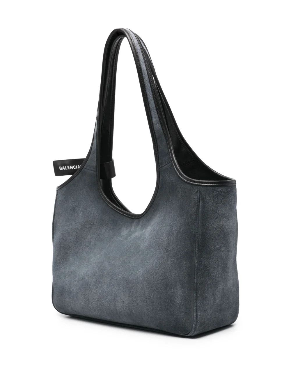 Balenciaga o1srvl11e0426 Size: OS / Laundrette Tote Bag East-West Grey Size ONE SIZE - 3 Thumbnail