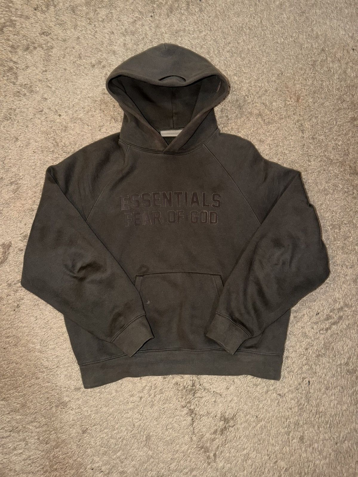Essentials Fear of God Essentials Hoodie ‘Off Black’ Size US S / EU 44-46 / 1 - 1 Thumbnail