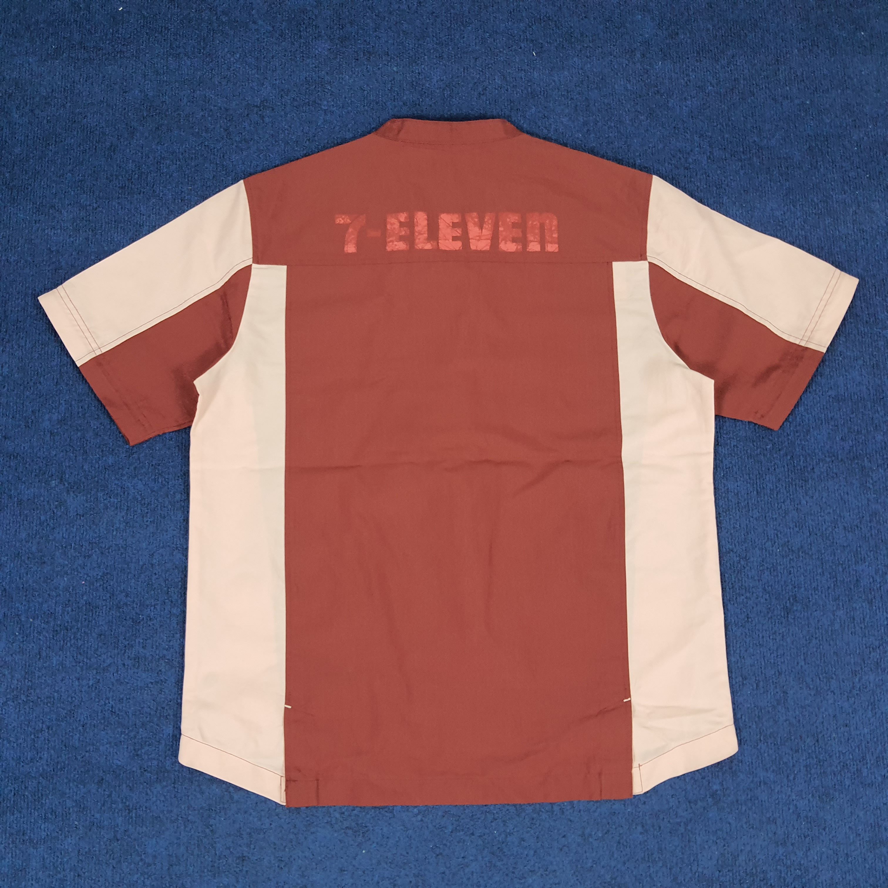 Japanese Brand × Vintage Vintage 7 Eleven Japanese Uniform Staff Shirt Size US M / EU 48-50 / 2 - 3 Thumbnail
