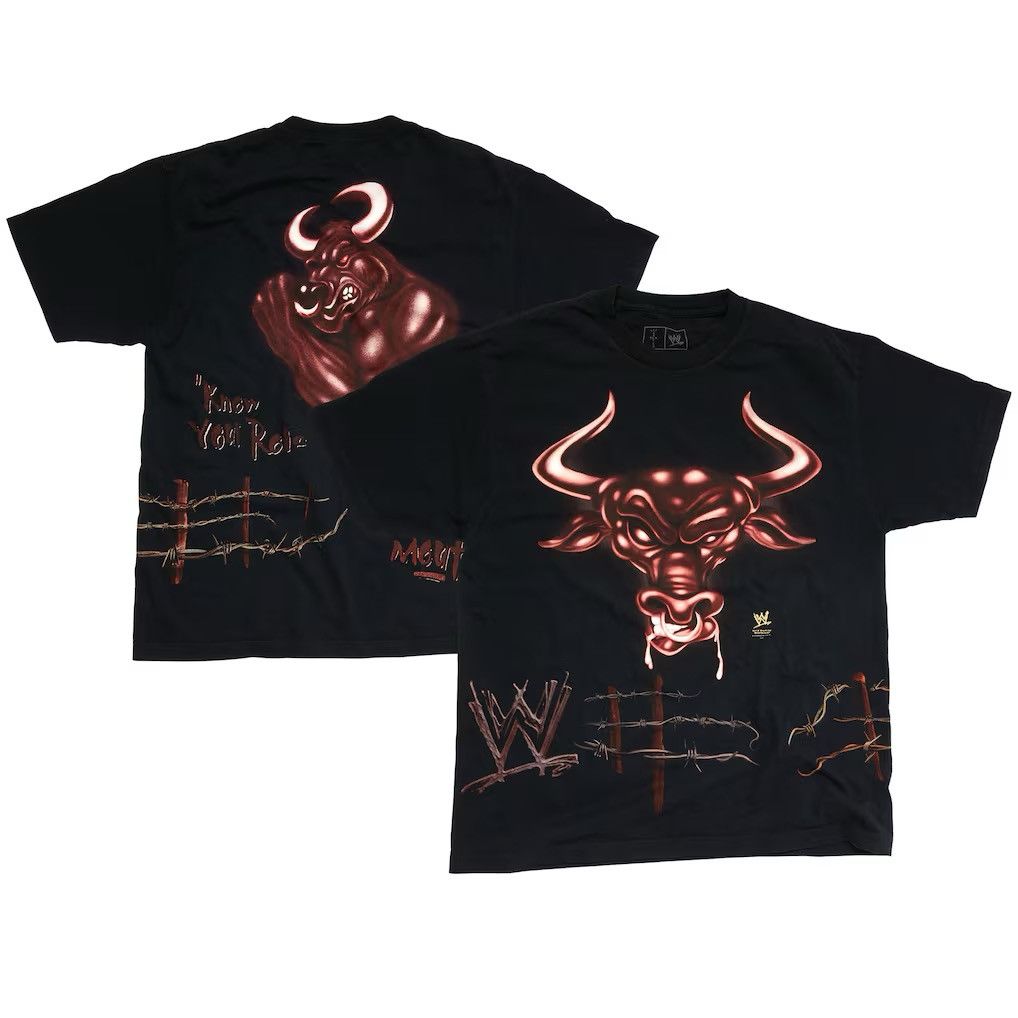国内発送■CACTUS JACK■×WWE SAGE THE STAGE TEE Sportswear × Streetwear × Travis Scott Cactus Jack x WWE