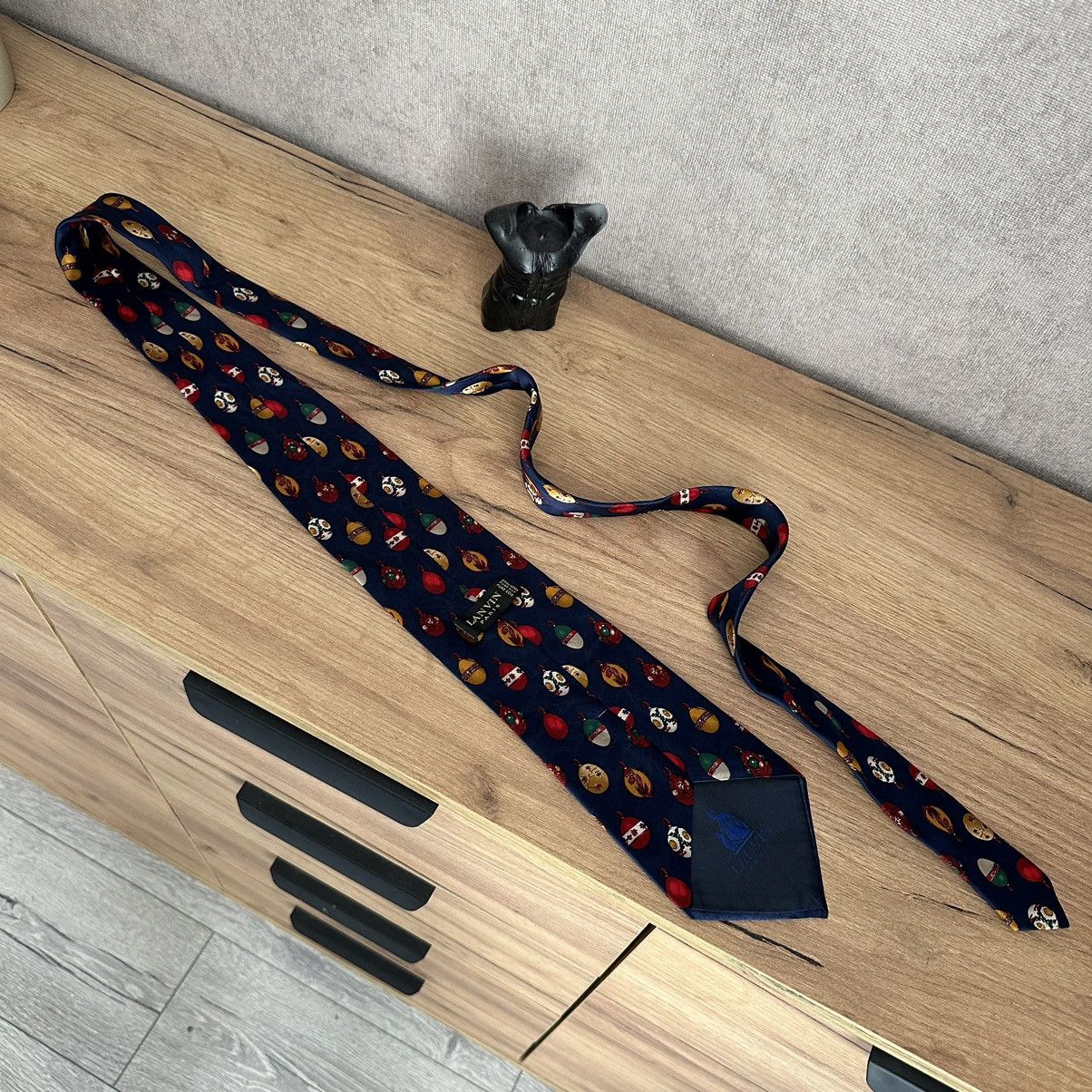 Lanvin Luxury Lanvin Tie Silk New Years Old Money Y2K 00s Italy Size ONE SIZE - 1 Thumbnail