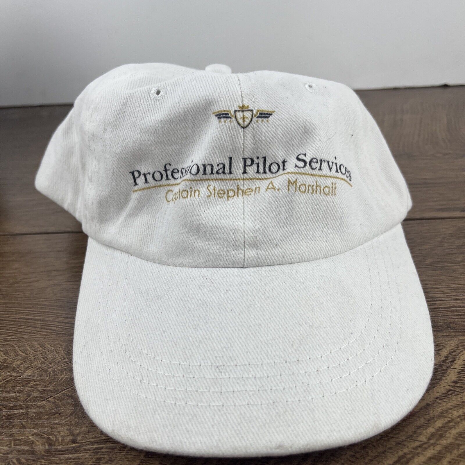 Other Professional Pilot Services White Hat Adjustable Adult Size Size ONE SIZE - 1 Thumbnail